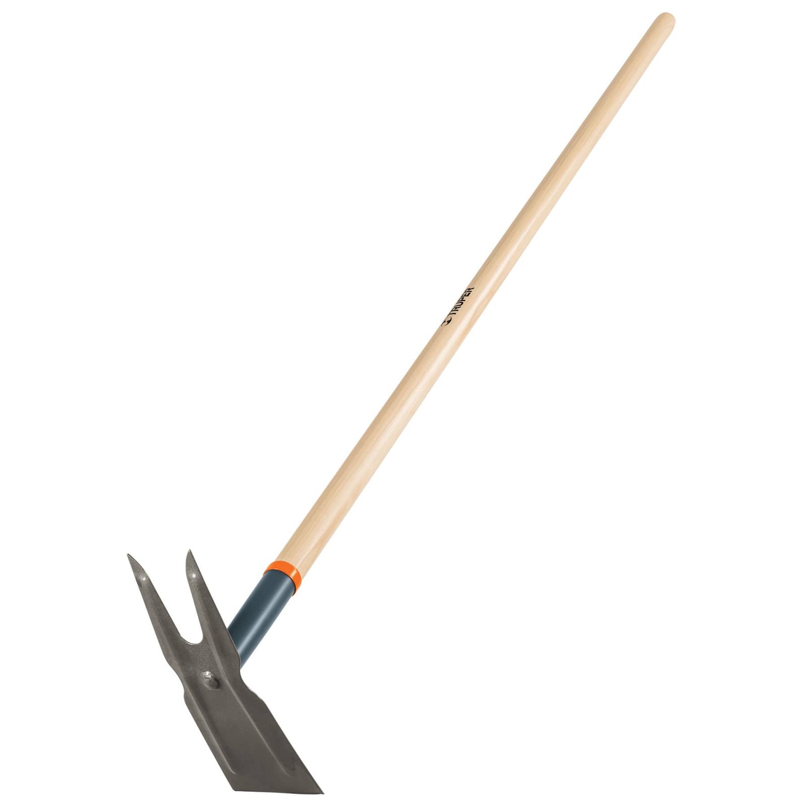 AZADÓN DOS CUERNOS,MANGO DE MADERA,137CM (Truper)