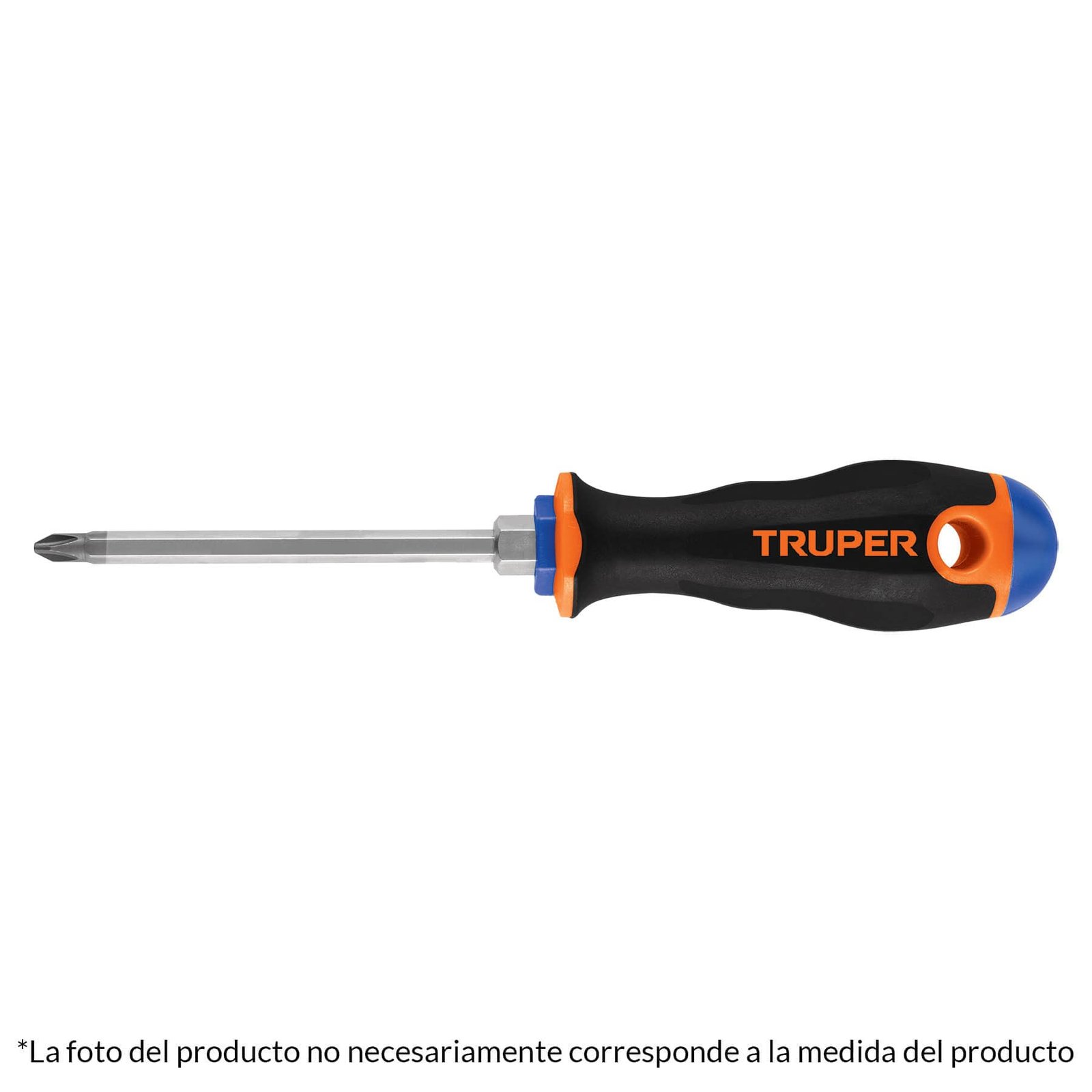 DESARMADOR CABINET 3/16 X 3′, MANGO COMFORT GRIP (Truper)