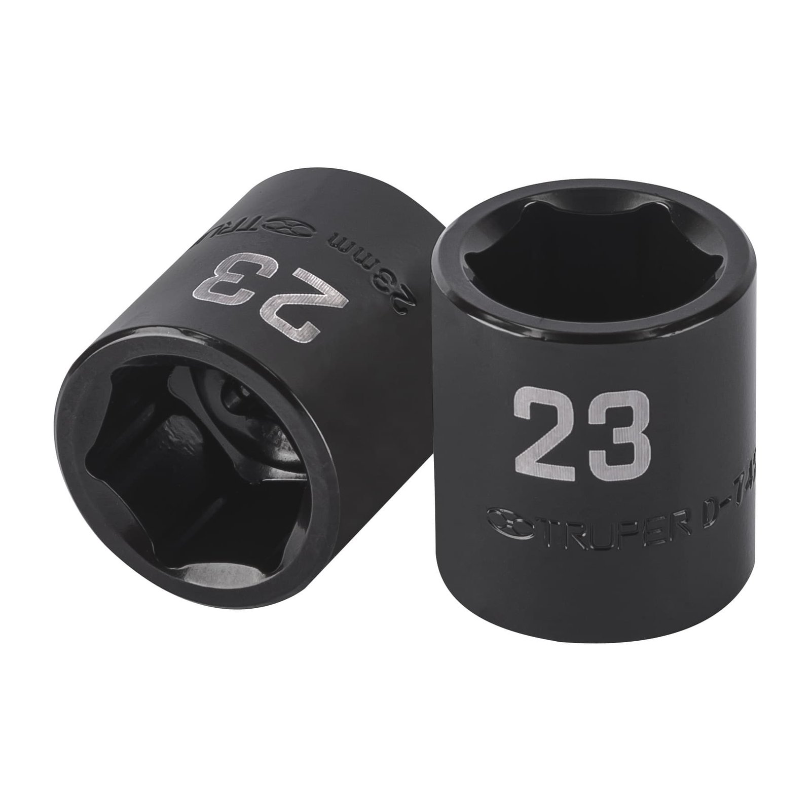 DADO DE IMPACTO DE 23 MM, 6 PUNTAS, CUADRO 1/2′, T (Truper)