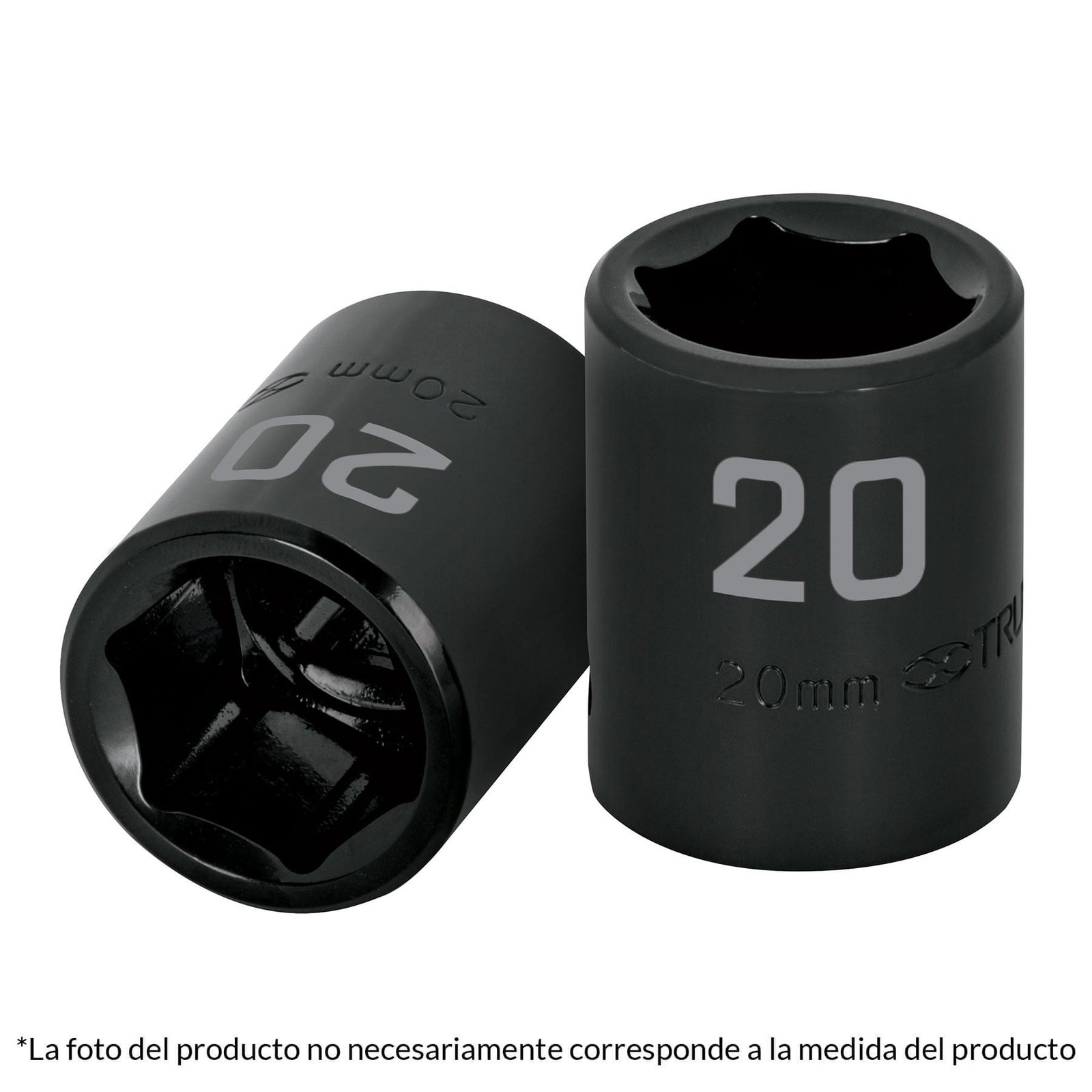 DADO DE IMPACTO DE 26 MM, 6 PUNTAS, CUADRO 1/2′, T (Truper)