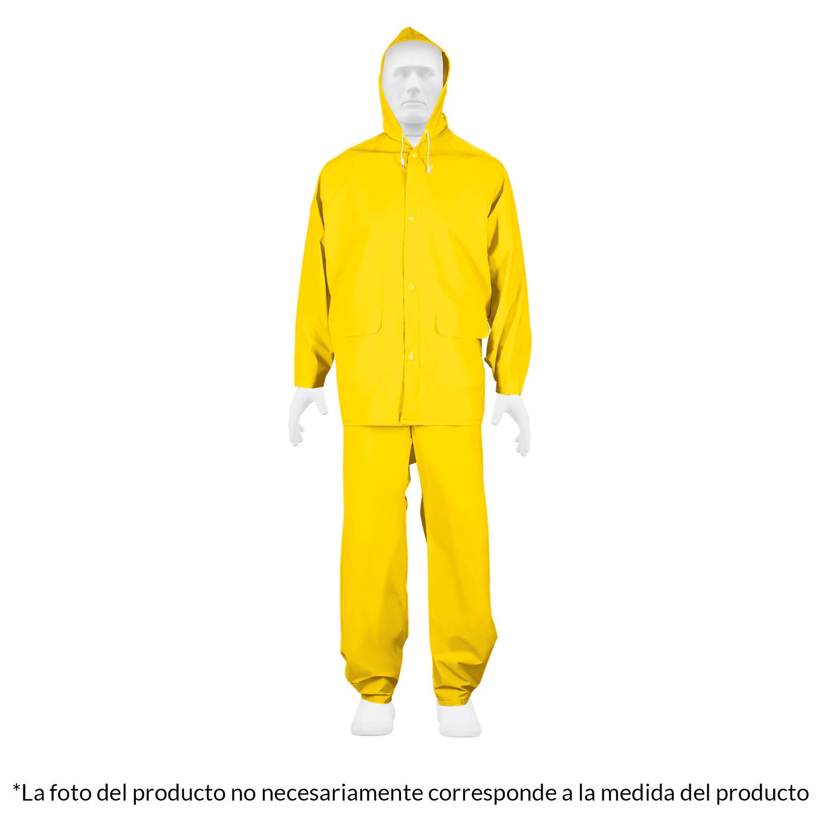 CONJUNTO IMPERM,PVC/POLIÉSTER/PVC,ESPESOR 0.35MM, (Truper)