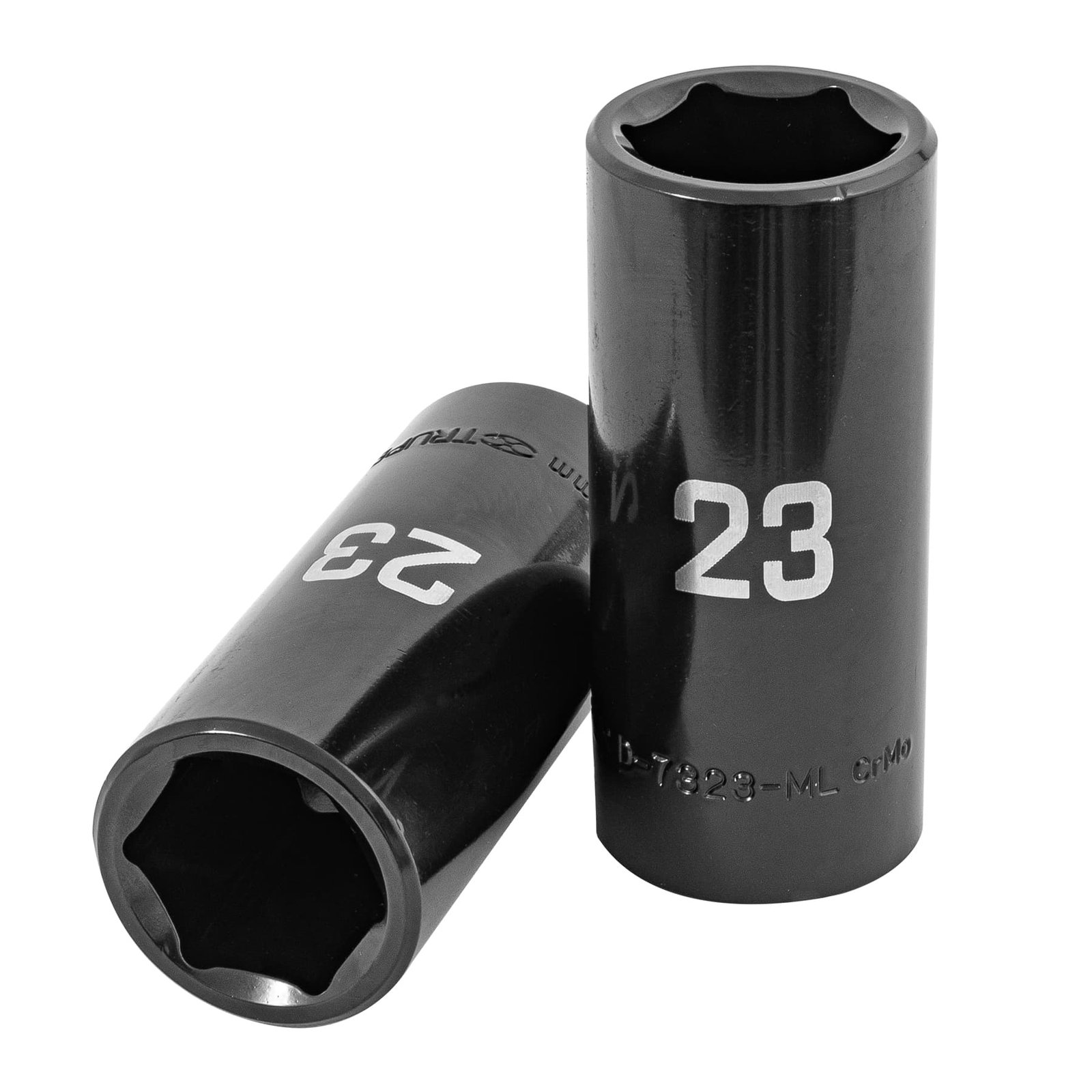 DADO LARGO IMPACTO DE 23 MM, 6 PUNTAS, CUADRO 1/2′ (Truper)