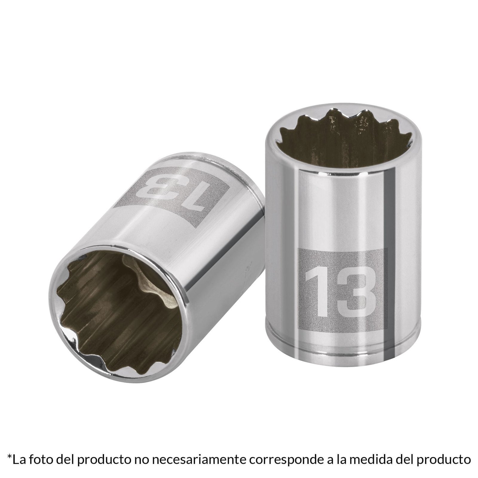 DADO DE 7 MM, 12 PUNTAS, CUADRO 1/4′, TRUPER (Truper)