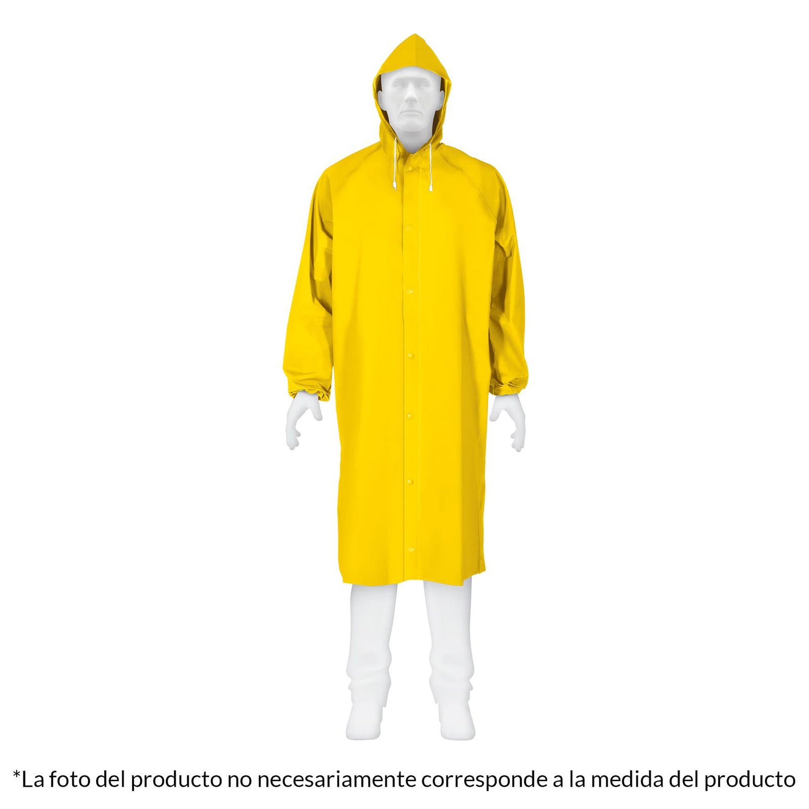 GABARDINA IMPERMEABLE, PVC/POLIÉSTER/PVC, 0.35 MM (Truper)