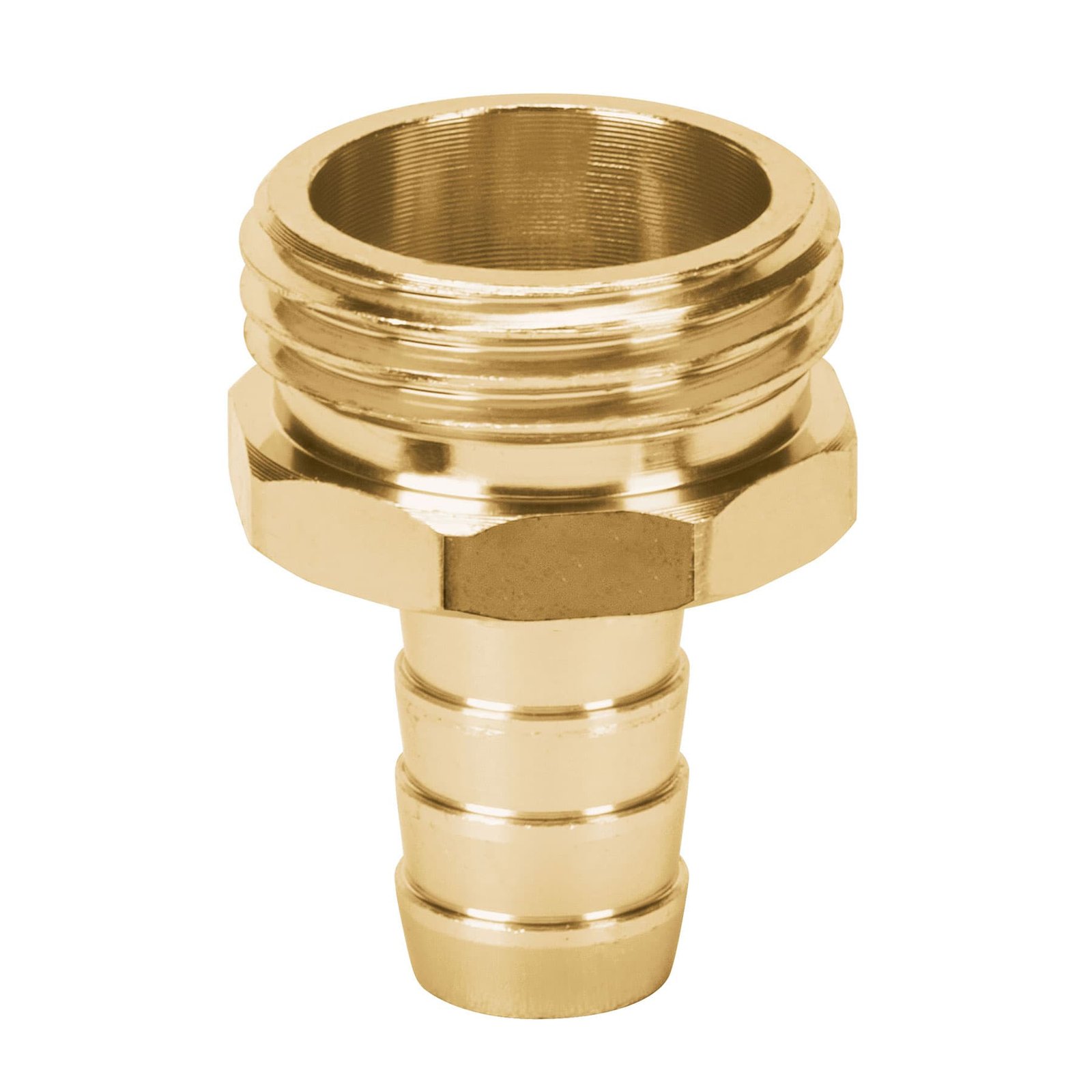 CONECTOR SENCILLO DE ALUMINIO 1/2′, MACHO (Truper)