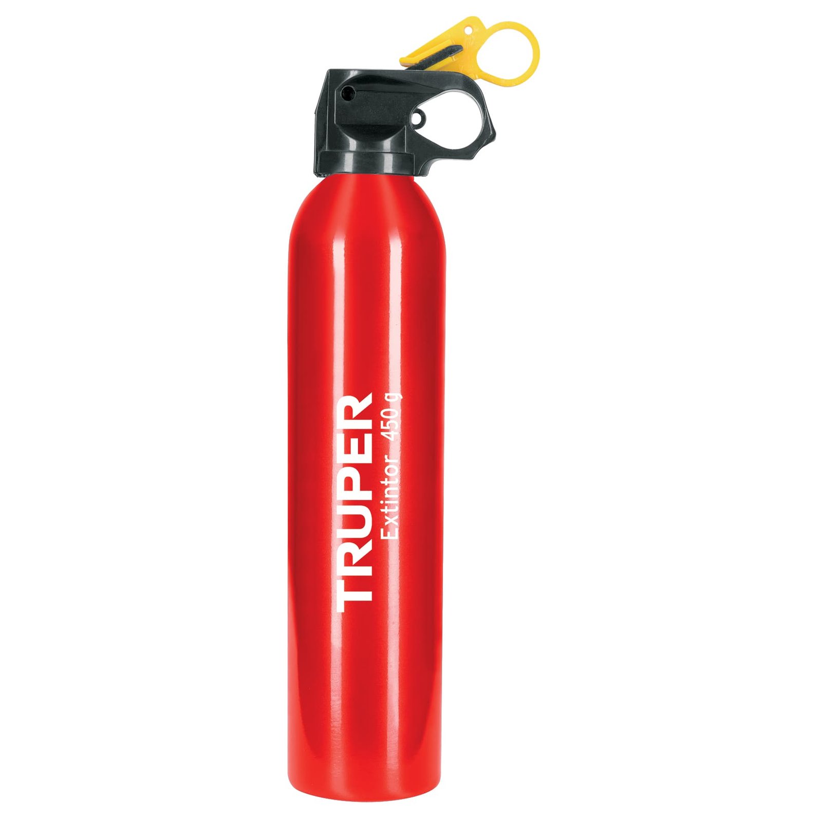 EXTINTOR NO RECARGABLE 450 G, POLVO TIPO ABC (Truper)