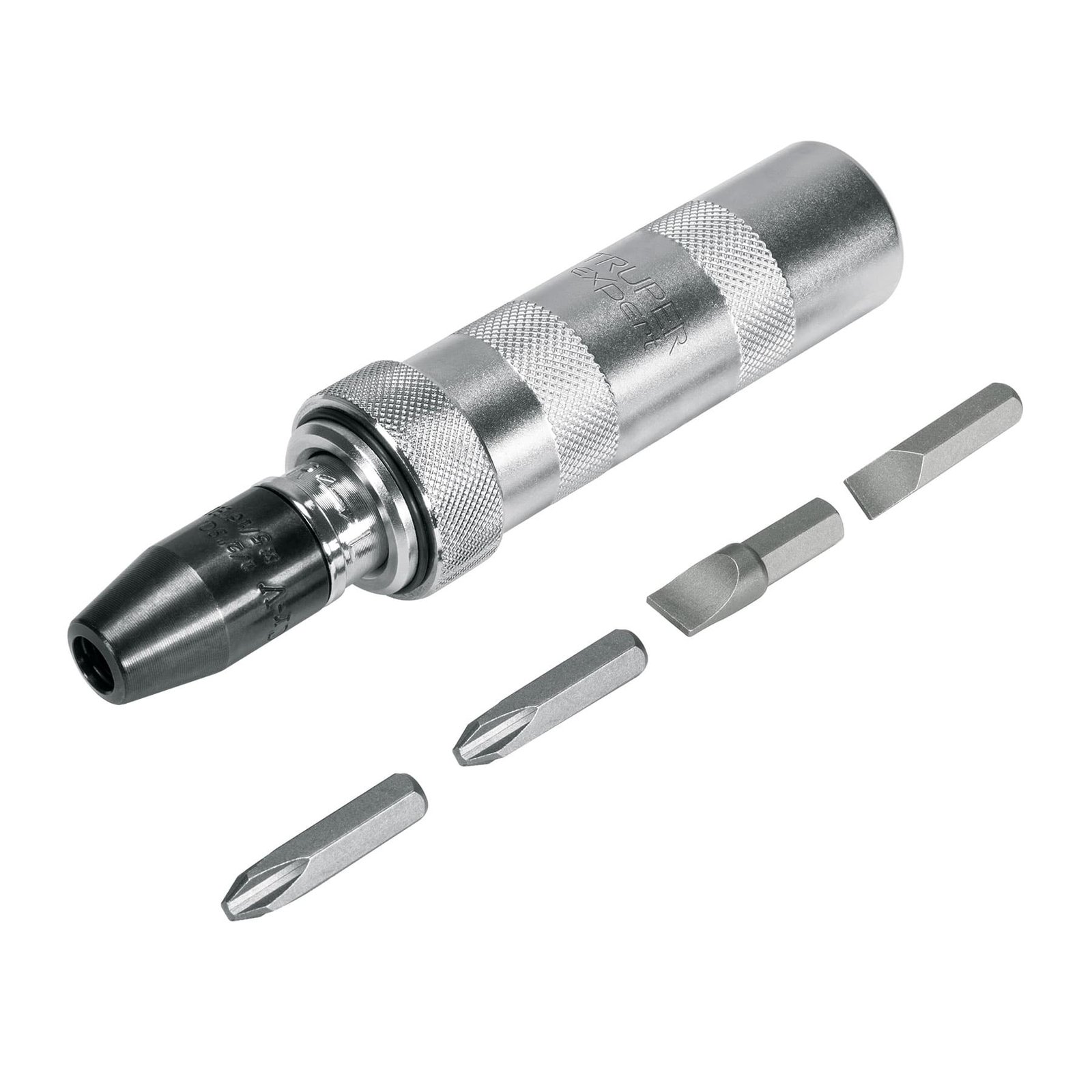 JUEGO DE DESARMADOR DE IMPACTO Y 4 PUNTAS 3/8′ S2, (Truper)