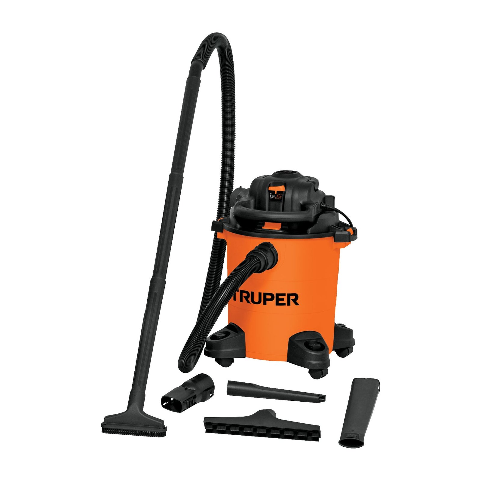 ASPIRADORA/SOPLADORA DE SÓLIDOS Y LÍQUIDOS 5 GAL, (Truper)