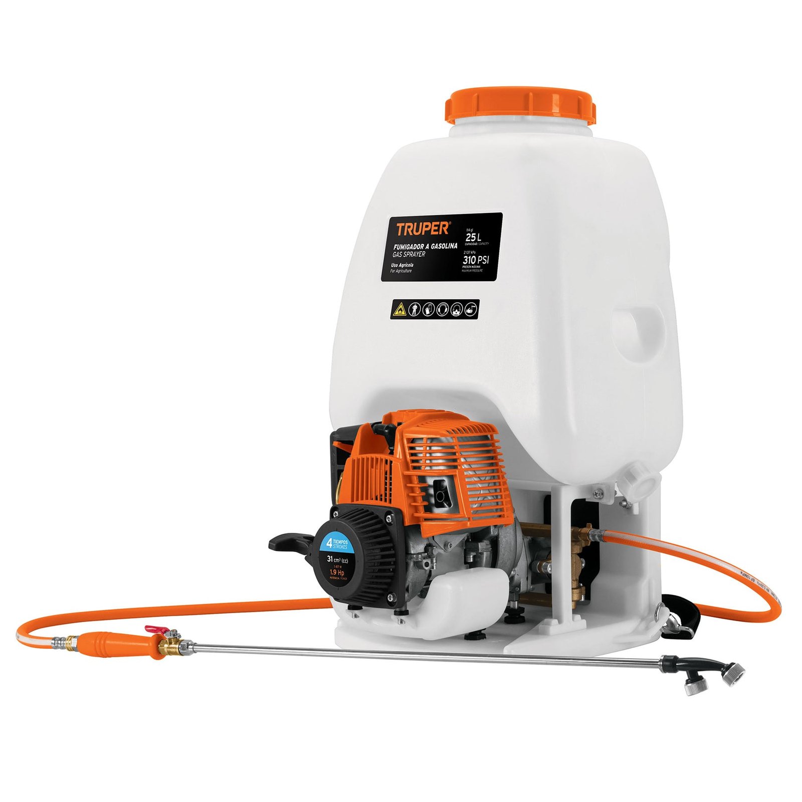 FUMIGADOR A GASOLINA, 4 TIEMPOS, 25 LTS (Truper)