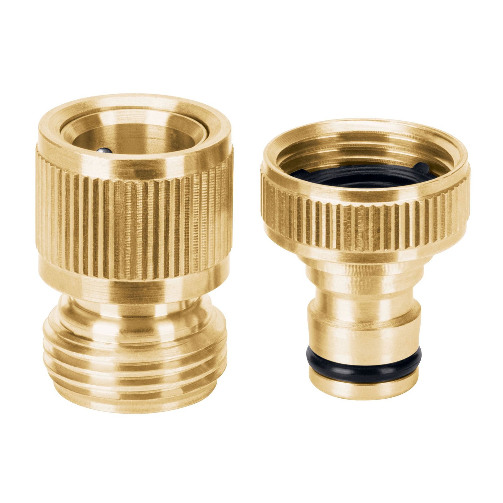 CONECTOR DE LATÓN PARA GRIFO DE CAMBIO RÁPIDO (Truper)