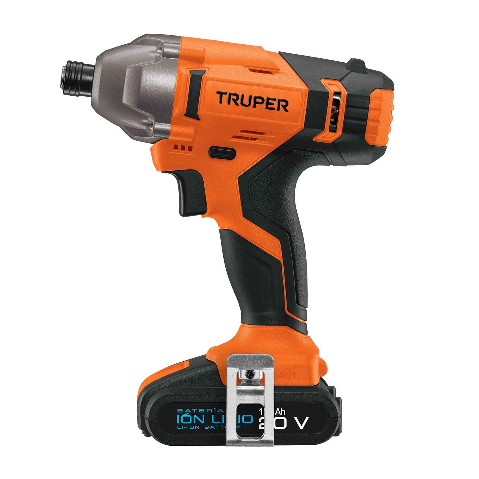 DESTORNILLADOR DE IMPACTO 1/4′ DE 20 V UNA BATERÍA (Truper)