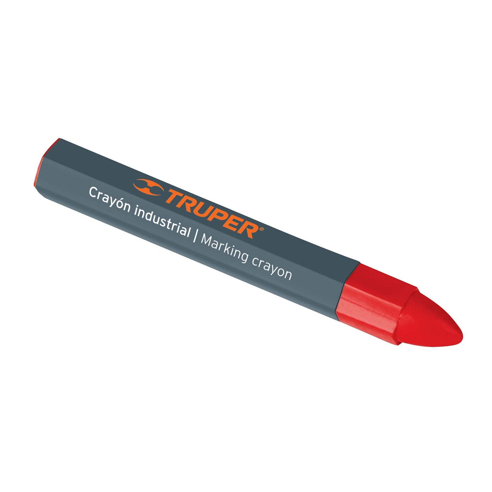 CRAYÓN INDUSTRIAL ROJO, 12 CM (Truper)