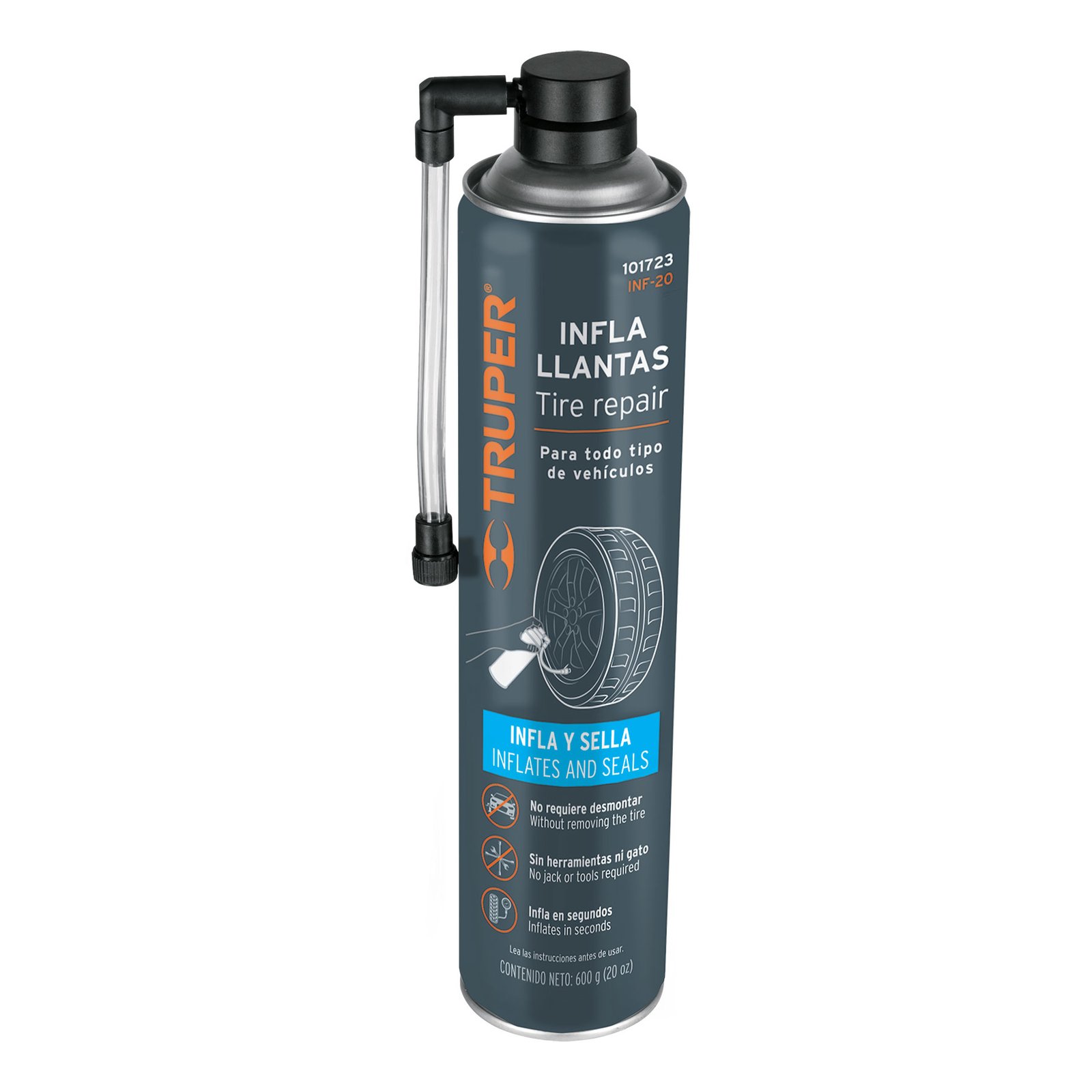 INFLALLANTAS 600 ML (Truper)