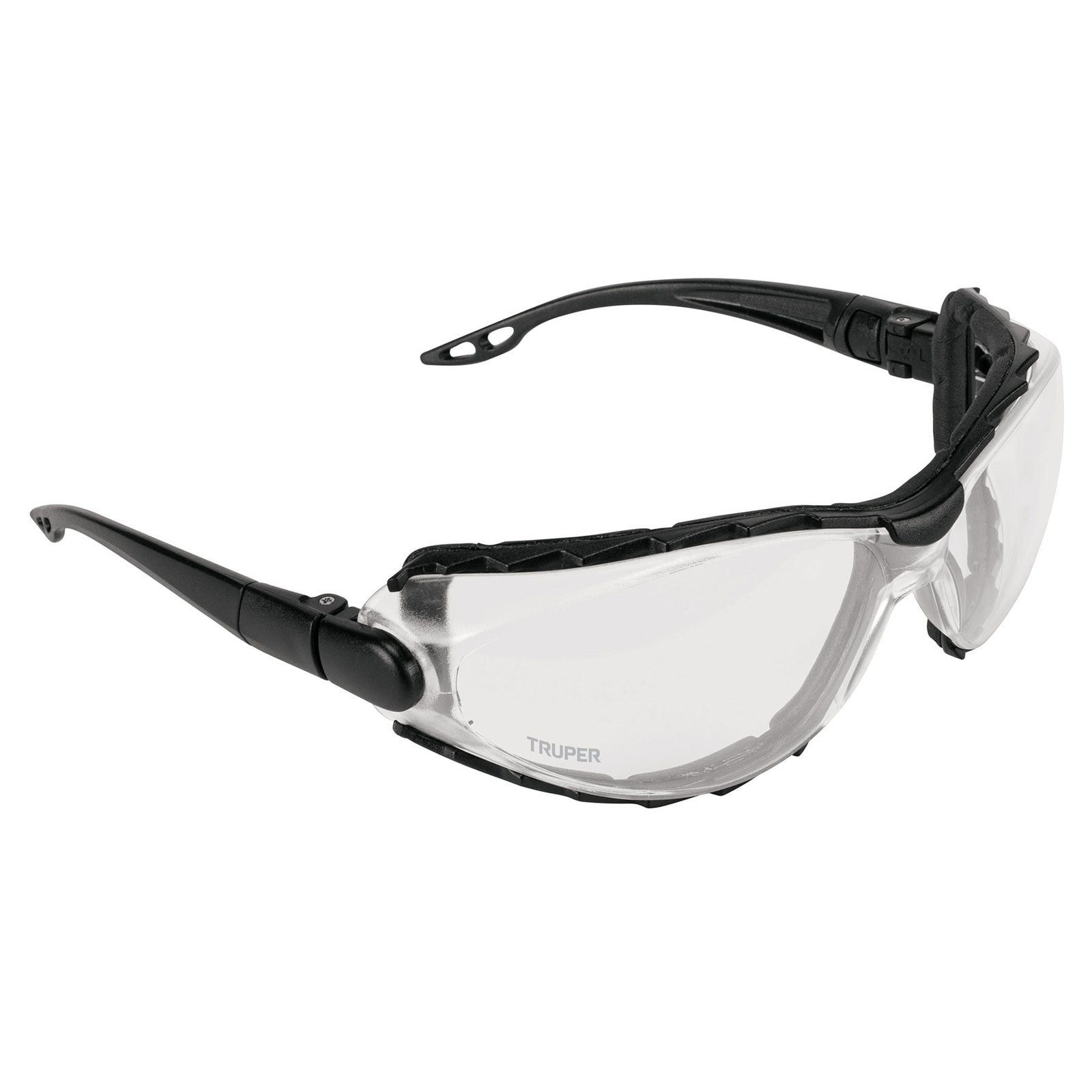 LENTES TRANSP ANTIEMPAÑO C/MARCO DE ESPUMA Y CORRE (Truper)