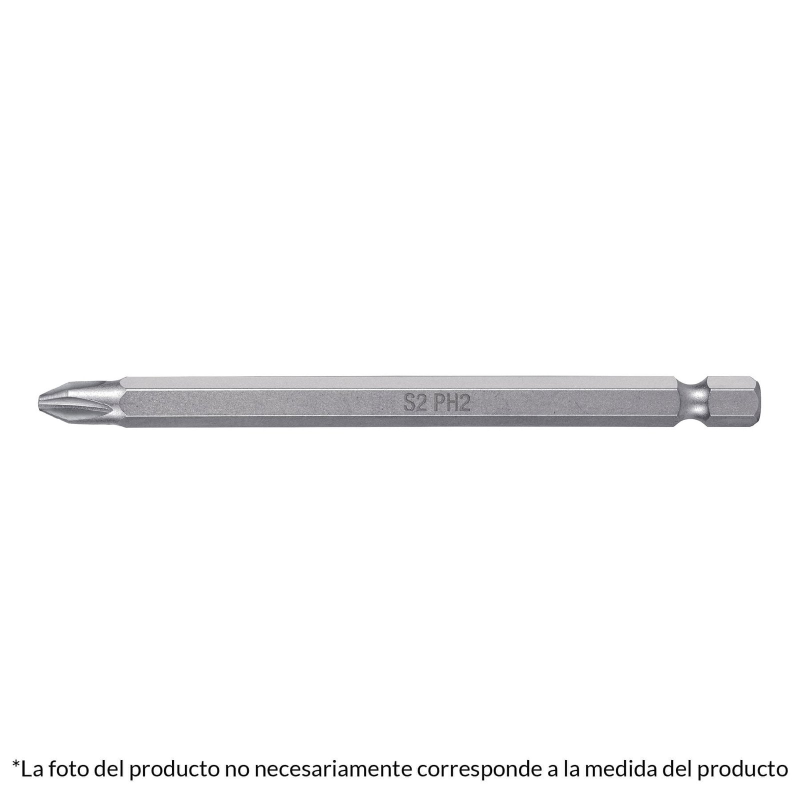 PUNTAS PARA DESARMADOR PHILIPS #3 LARGO 4′, 5 PZAS (Truper)