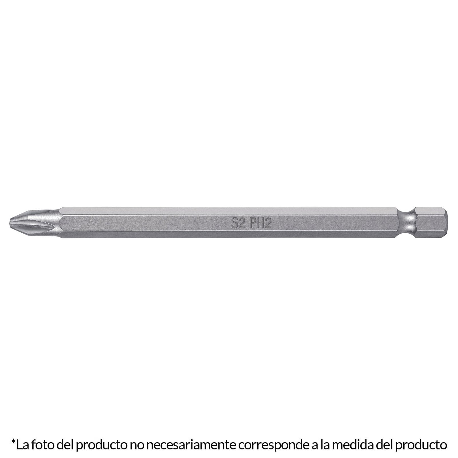 PUNTAS PARA DESARMADOR PHILLIPS #1 LARGO 4′, 5 PZA (Truper)
