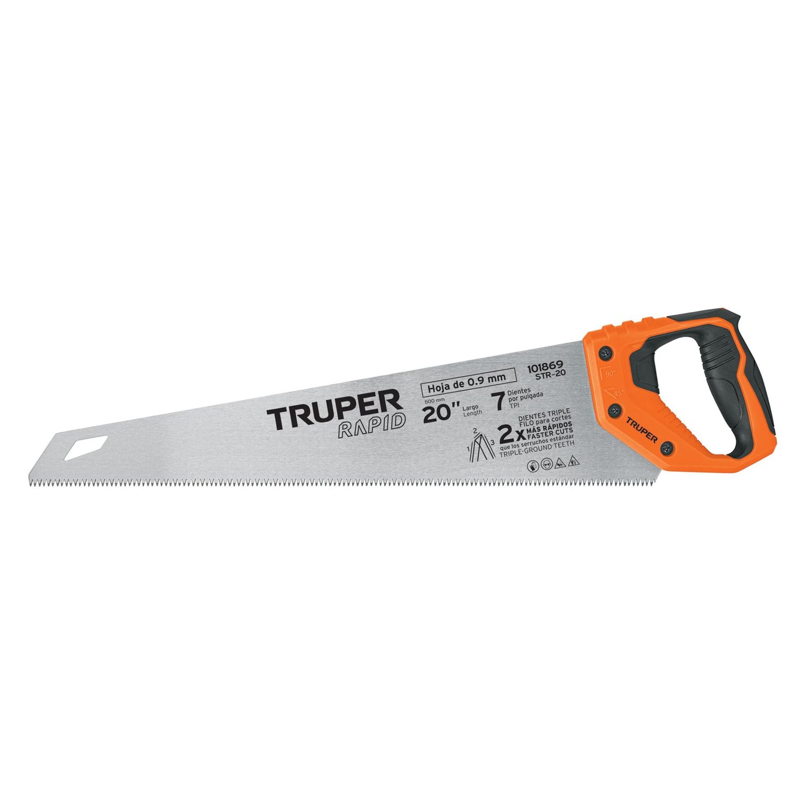 SERRUCHO RAPID 20′, MANGO COMFORT GRIP (Truper)