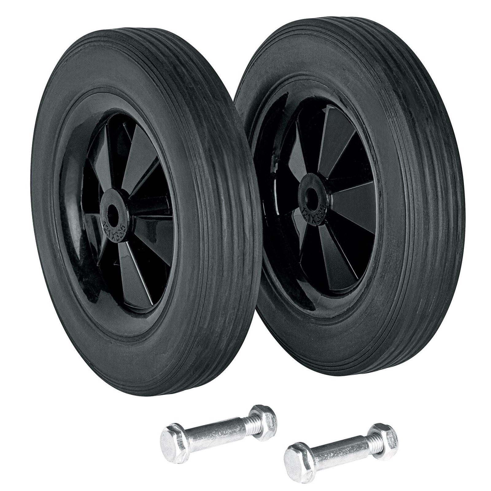 2 RUEDAS 1-3/8′ PARA COMPRESORES GRUPO 3, TRUPER (Truper)