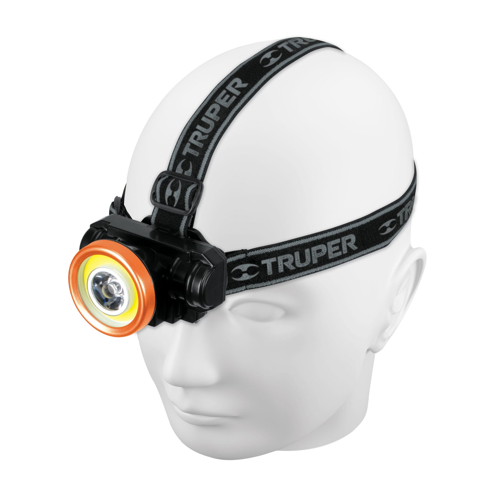 LINTERNA DE MINERO LED/COB 80 LM RECARGABLE, TRUPE (Truper)