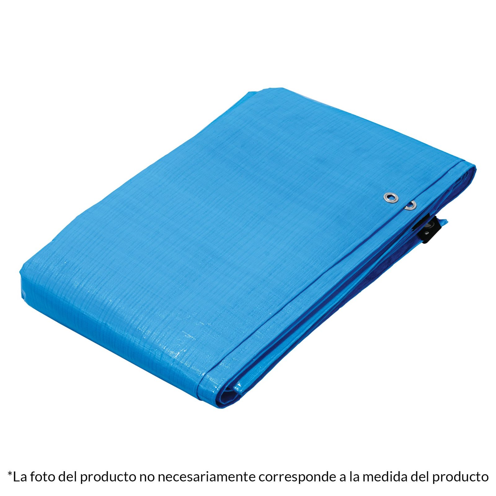 LONA REFORZADA, 5 X 7 M, AZUL (Truper)