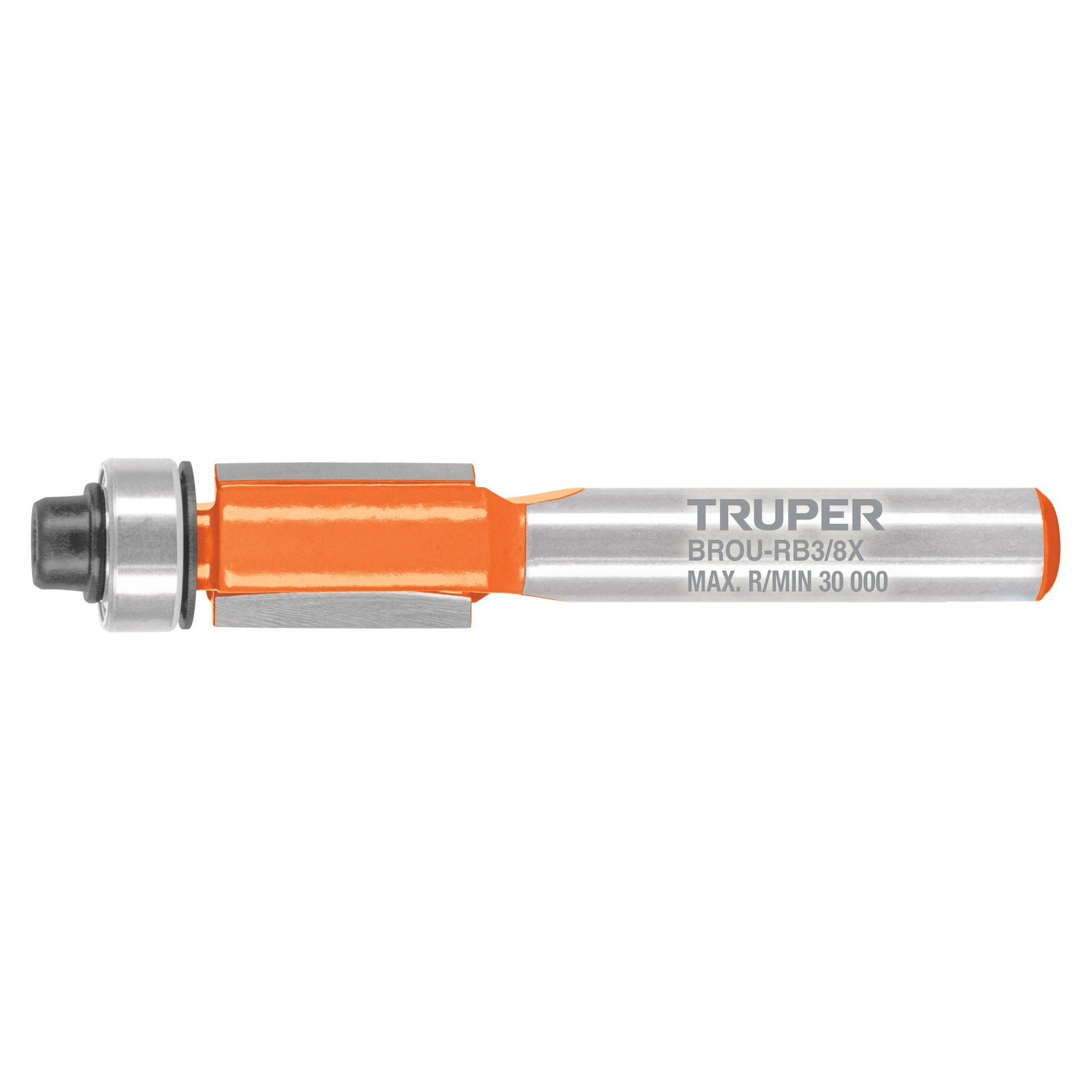 BROCA PARA ROUTER, CORTE RECTO, 3/8′ CON BALERO (Truper)
