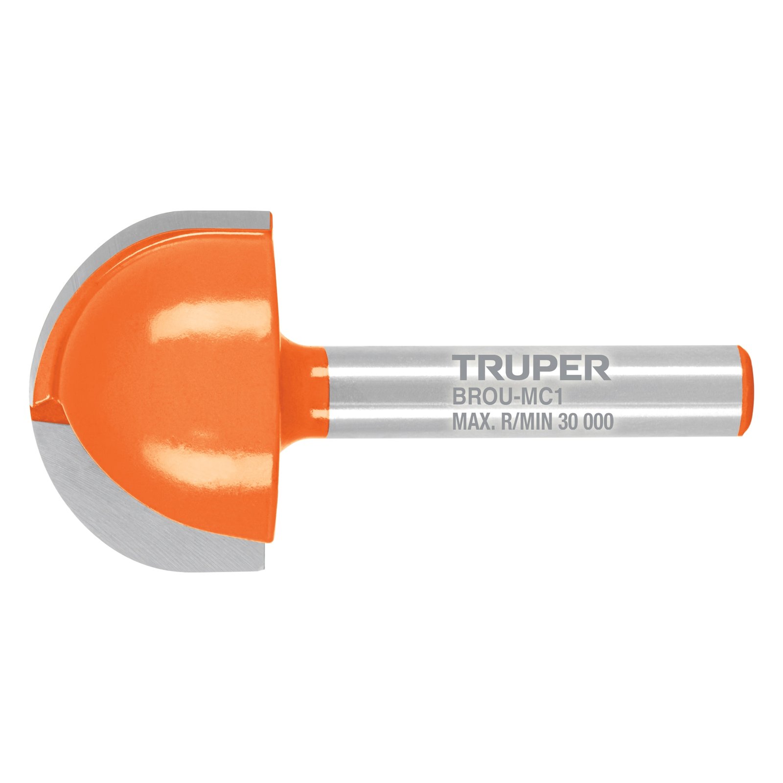 BROCA PARA ROUTER, MEDIA CAÑA, 1′ (Truper)