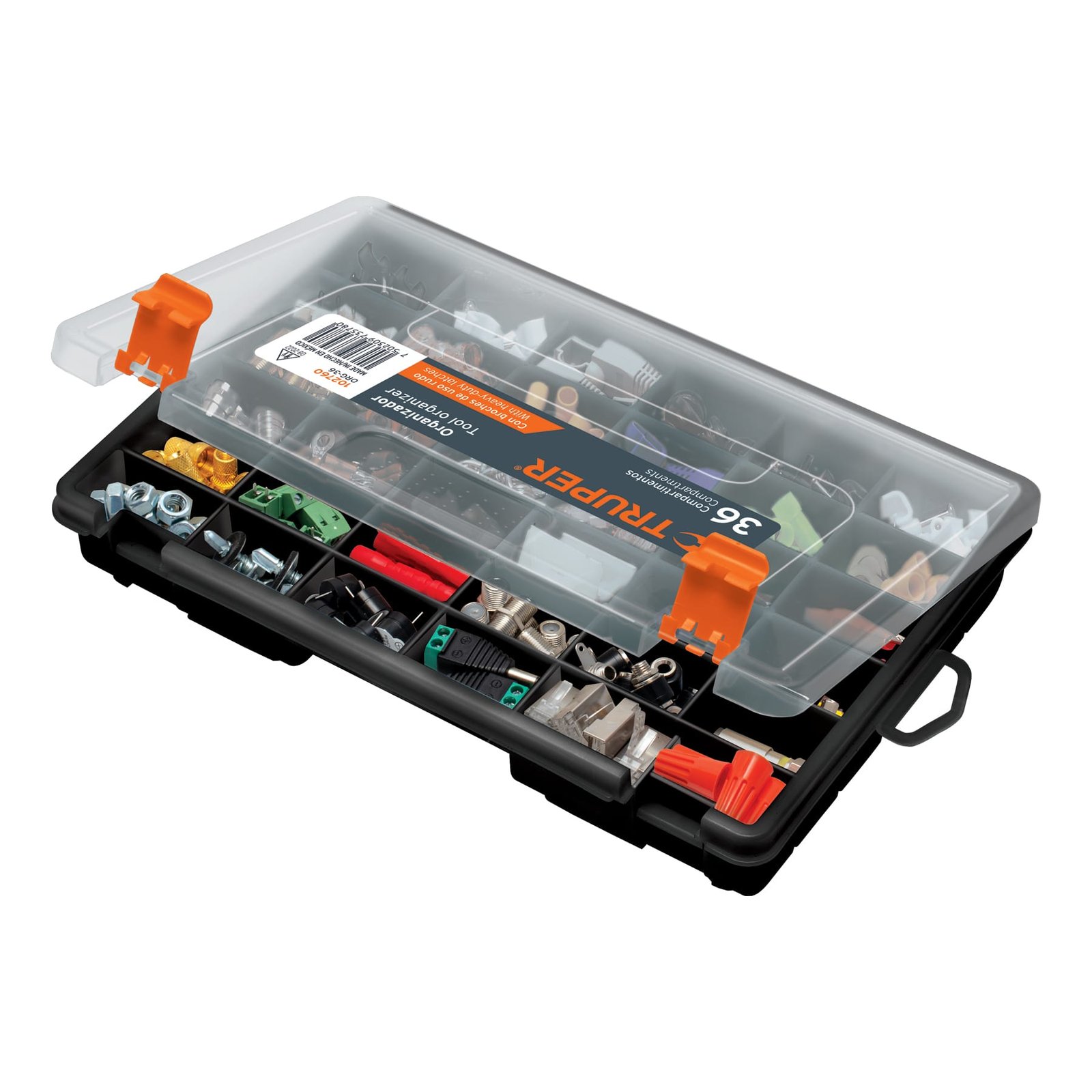 ORGANIZADOR DE 11′ CON 36 COMPARTIMENTOS, TRUPER (Truper)