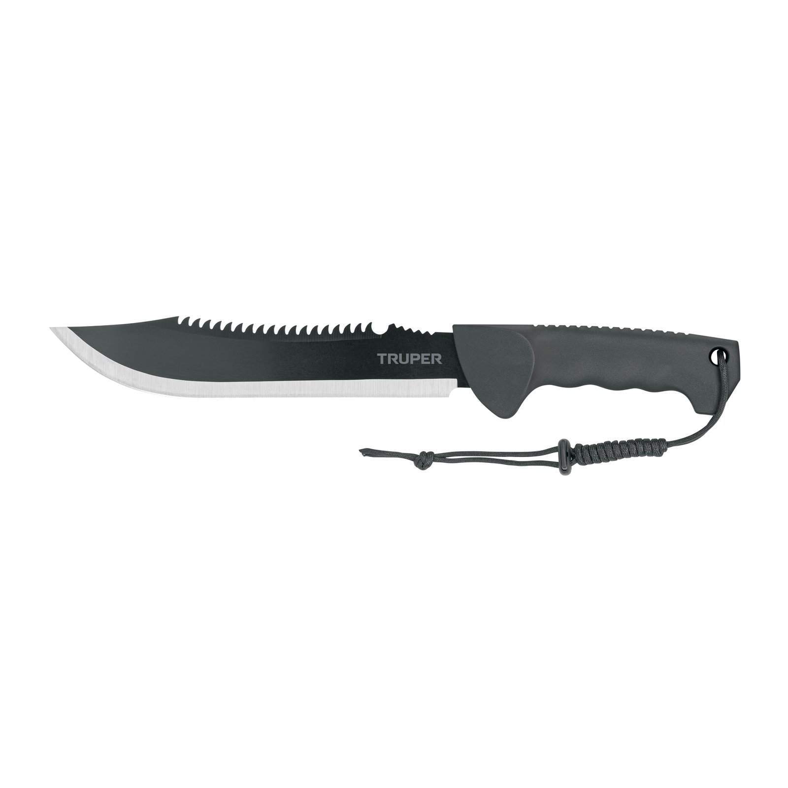 MACHETE DOBLE FILO 10′ CACHA INYECTADA, CON FUNDA, (Truper)