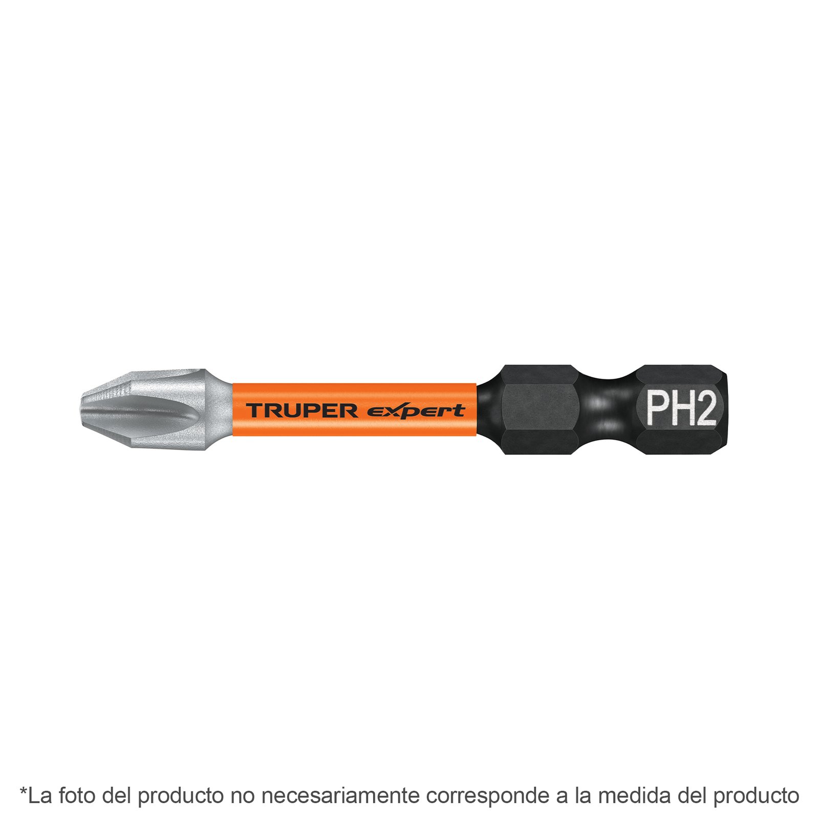 ESTUCHE CON 5 PUNTAS DE CRUZ PH1 DE IMPACTO LARGO (Truper)