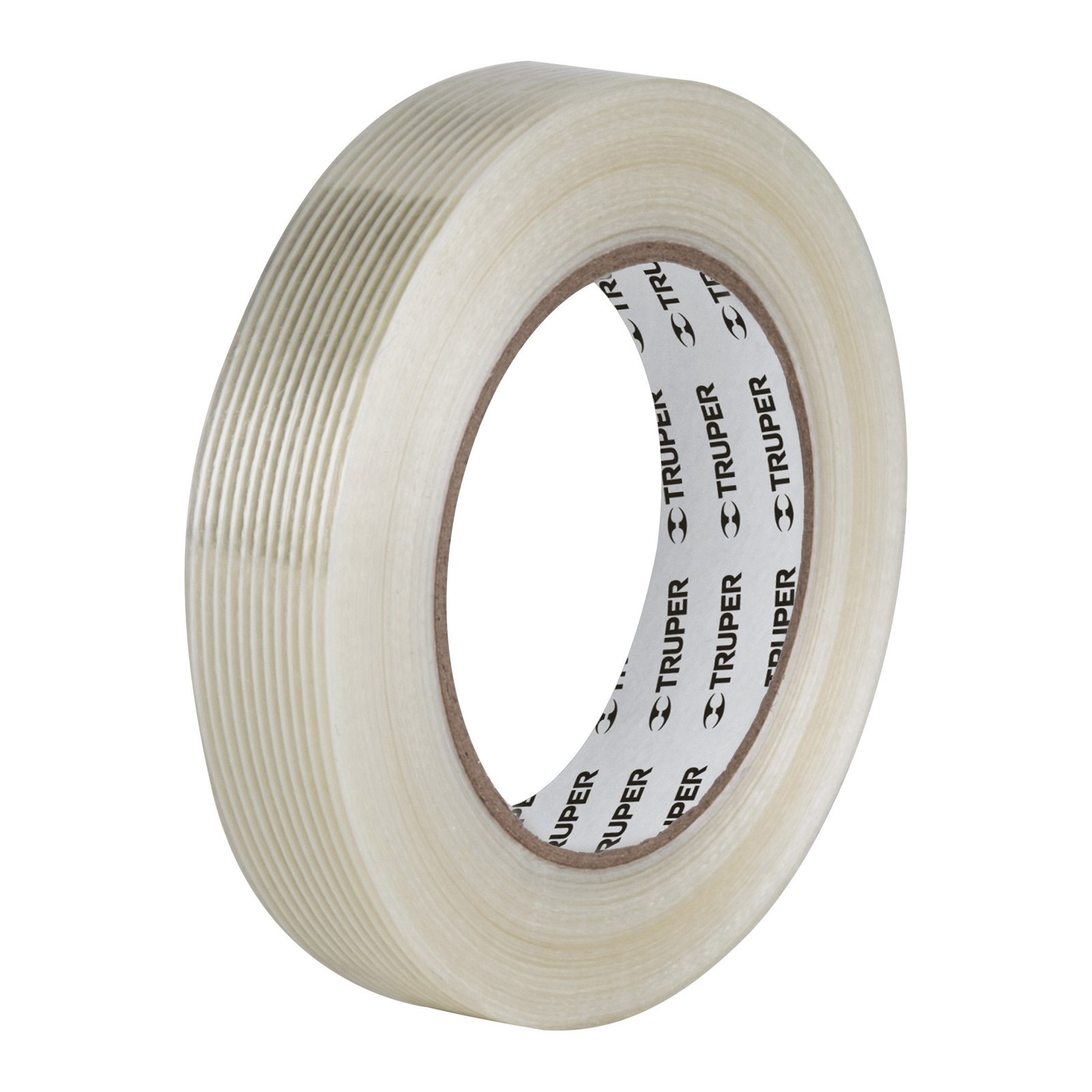 CINTA FLEJADORA CON FILAMENTOS 24MM X 50 M, TRANSP (Truper)