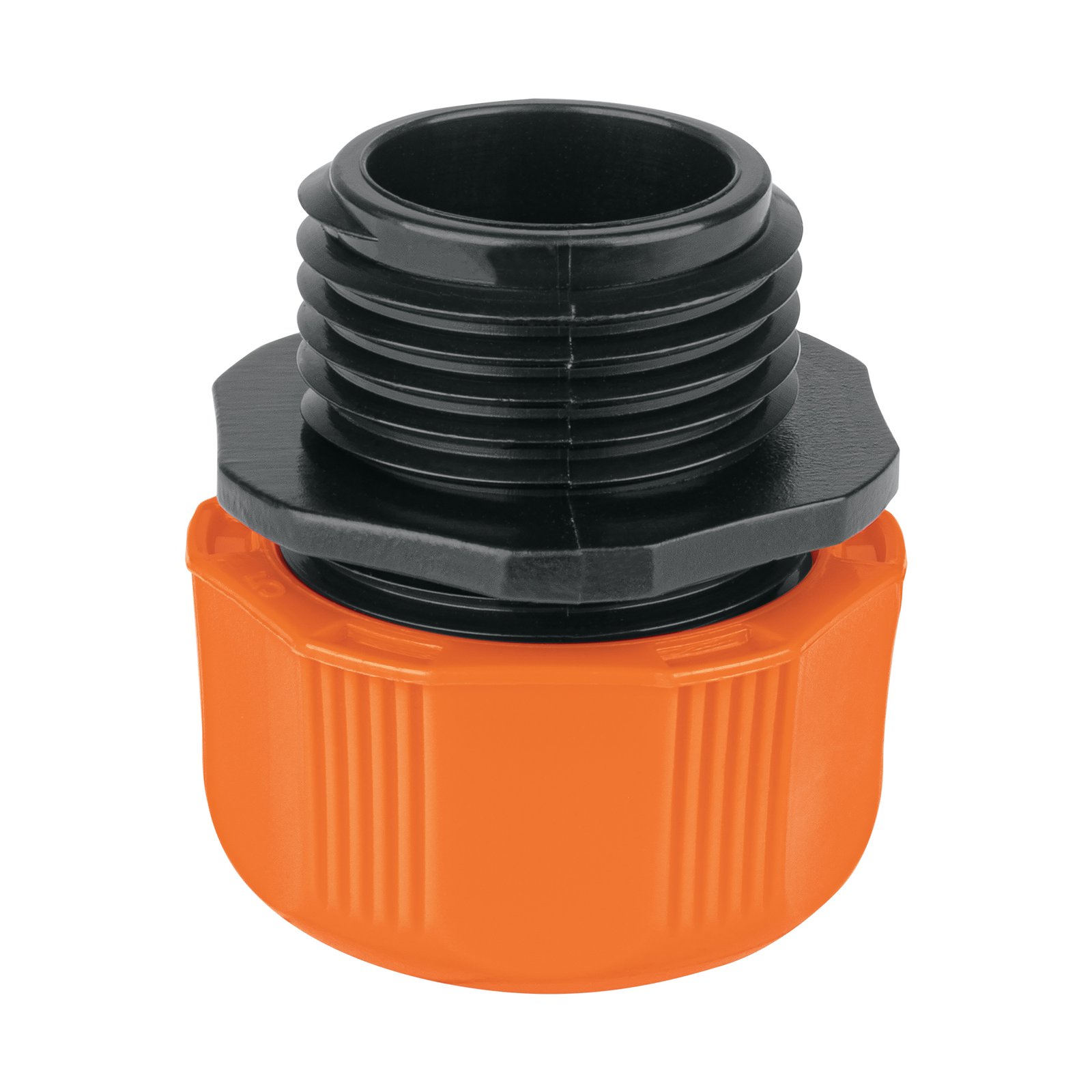 CONECTOR 1/2′ MACHO DE ABS CON TUERCA DE AJUSTE MA (Truper)