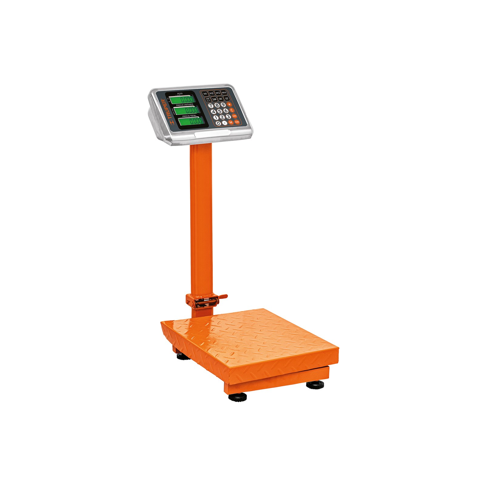 BÁSCULA ELECTRÓNICA DE PLATAFORMA P/MOSTRADOR, 80 (Truper)