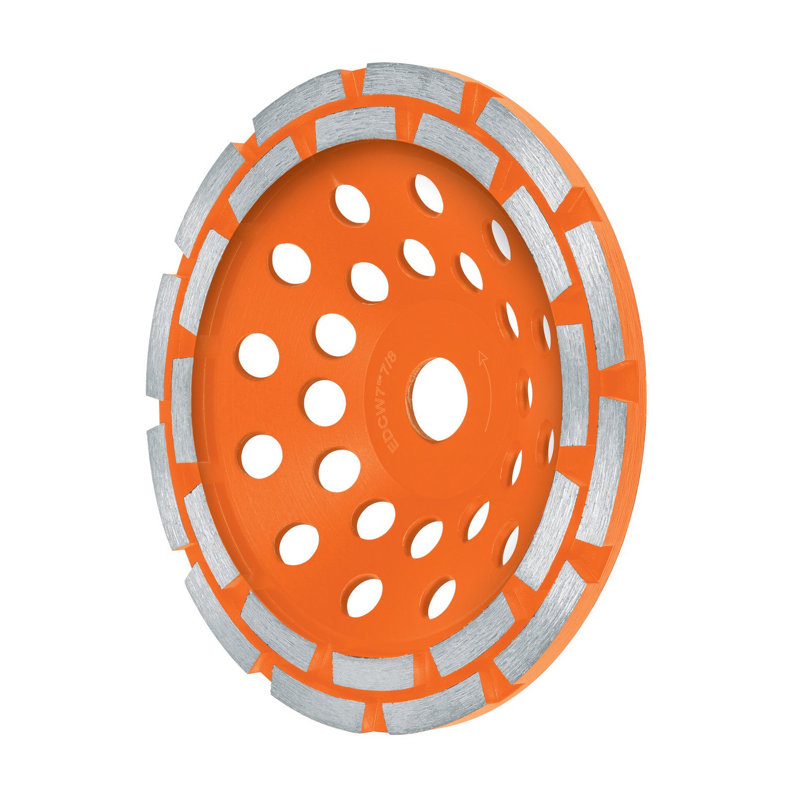 COPA DE DIAMANTE DOBLE SEGMENTO 7′, USOS GENERALES (Truper)