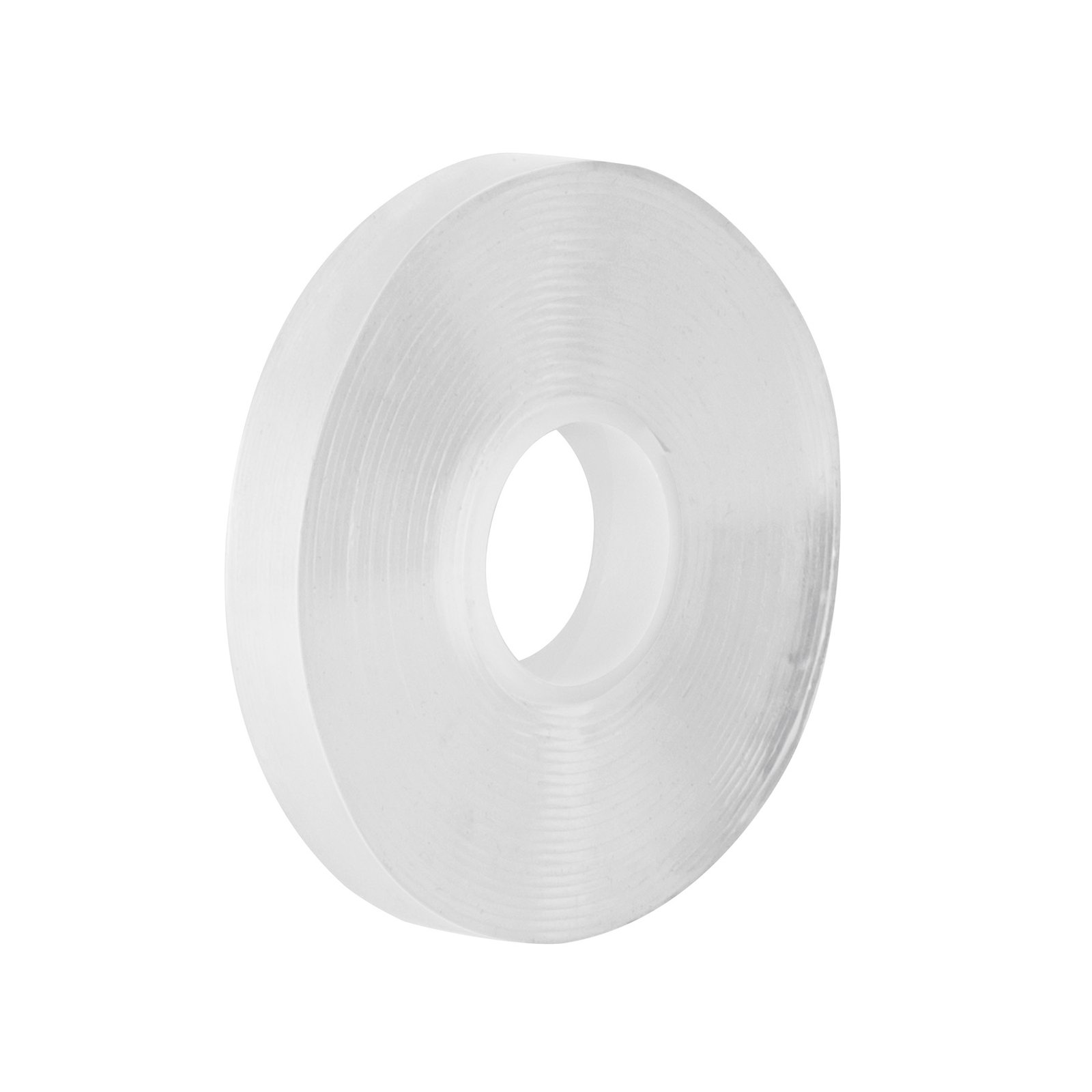 CINTA DOBLE CARA REUTILIZABLE, TRANSPARENTE 3MX10M (Truper)