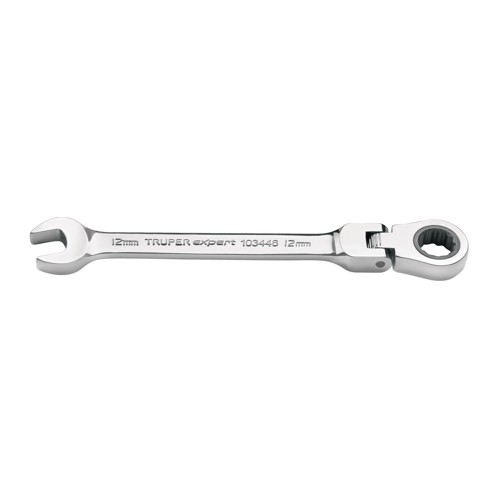 LLAVE COMBINADA CON MATRACA 12 MM FLEXIBLE, EXPERT (Truper)