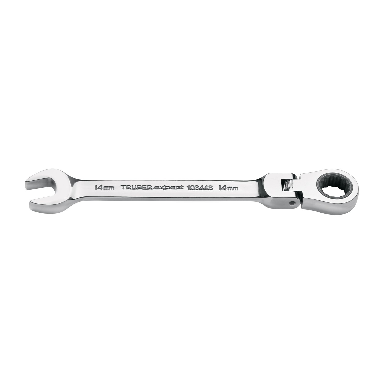 LLAVE COMBINADA CON MATRACA 14 MM FLEXIBLE, EXPERT (Truper)