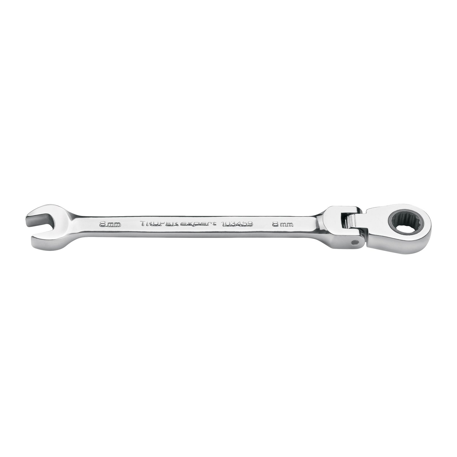 LLAVE COMBINADA CON MATRACA 8 MM FLEXIBLE, EXPERT (Truper)