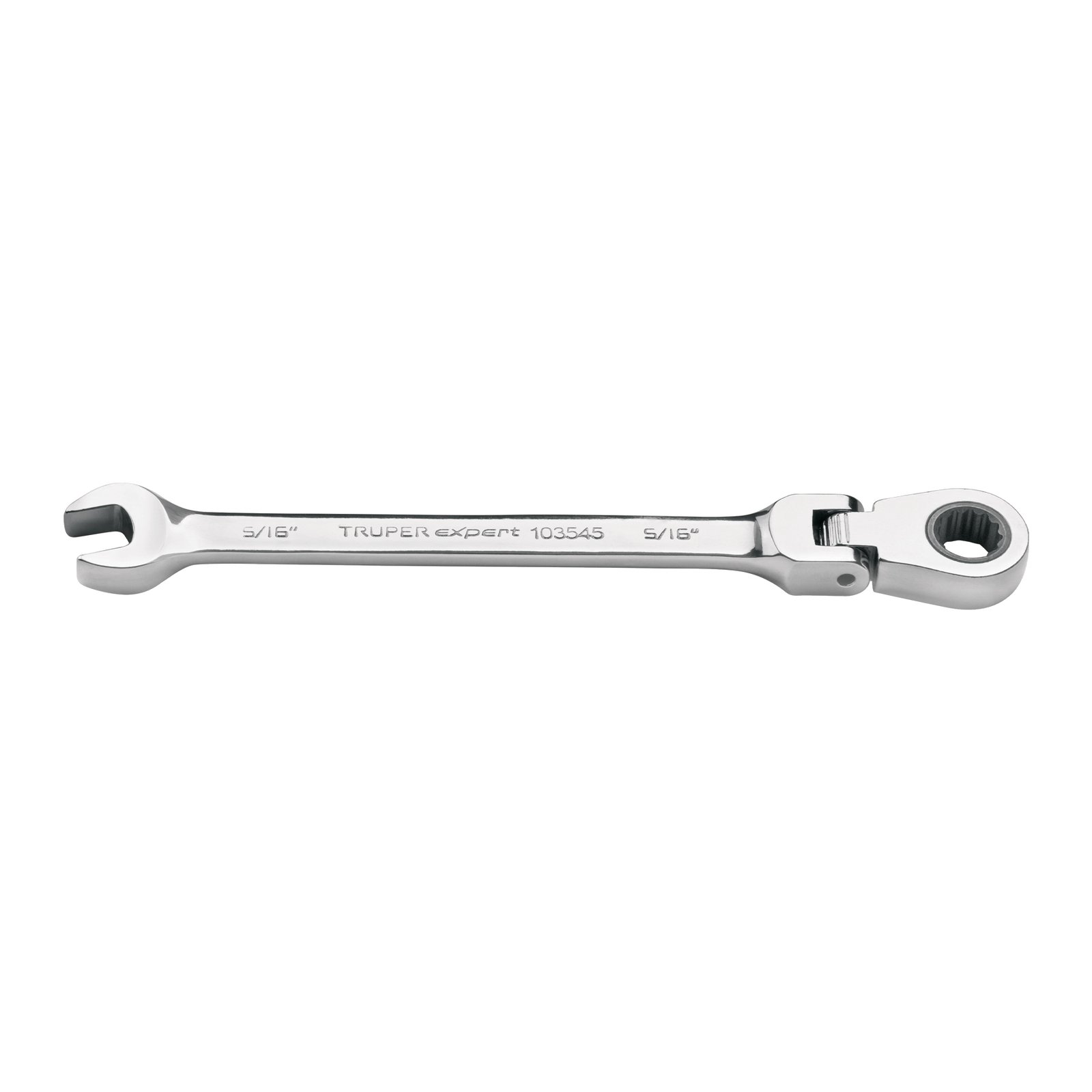 LLAVE COMBINADA CON MATRACA 5/16′ FLEXIBLE, EXPERT (Truper)