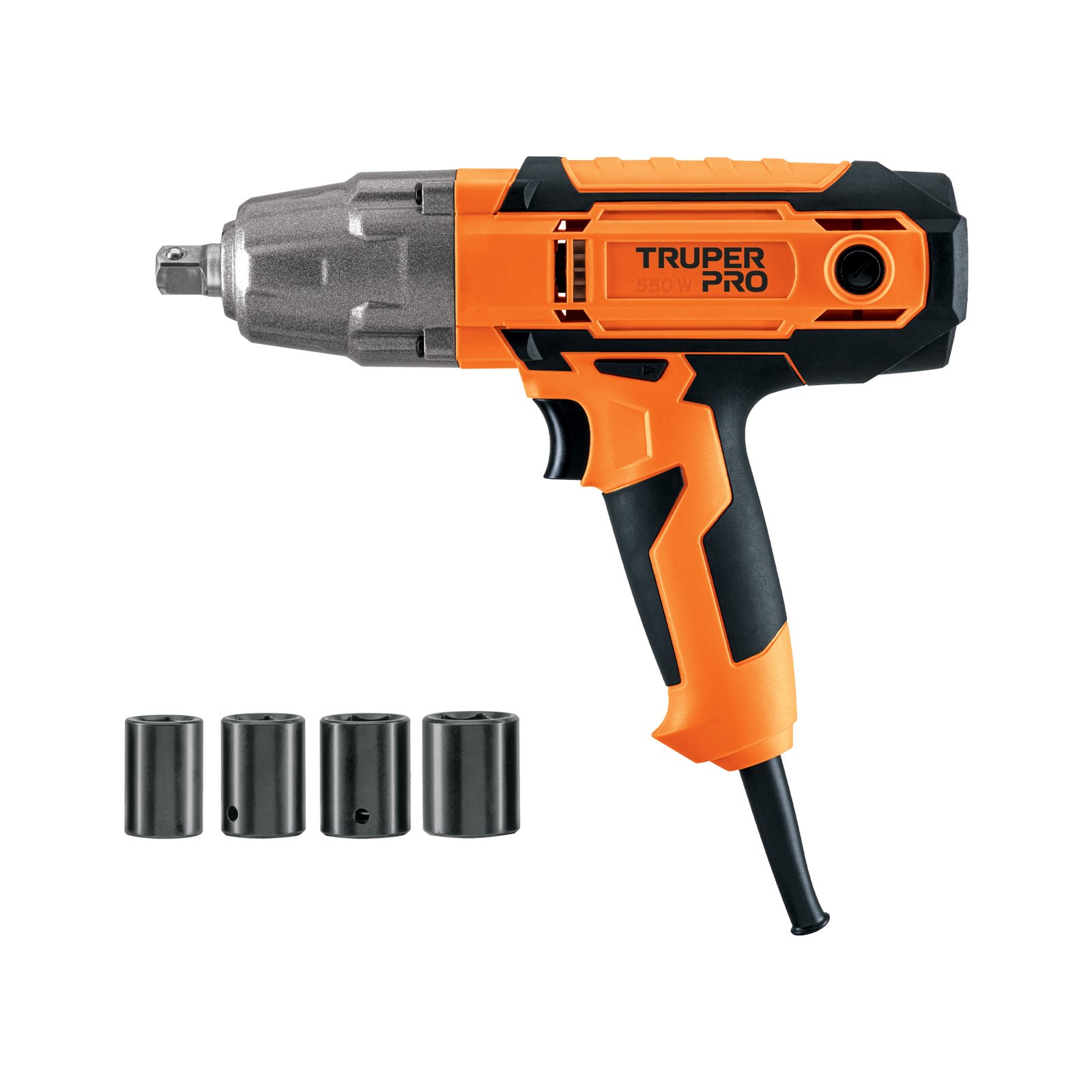 LLAVE DE IMPACTO 1/2′ 550W, 258 FT/LB, TRUPER PRO (Truper)