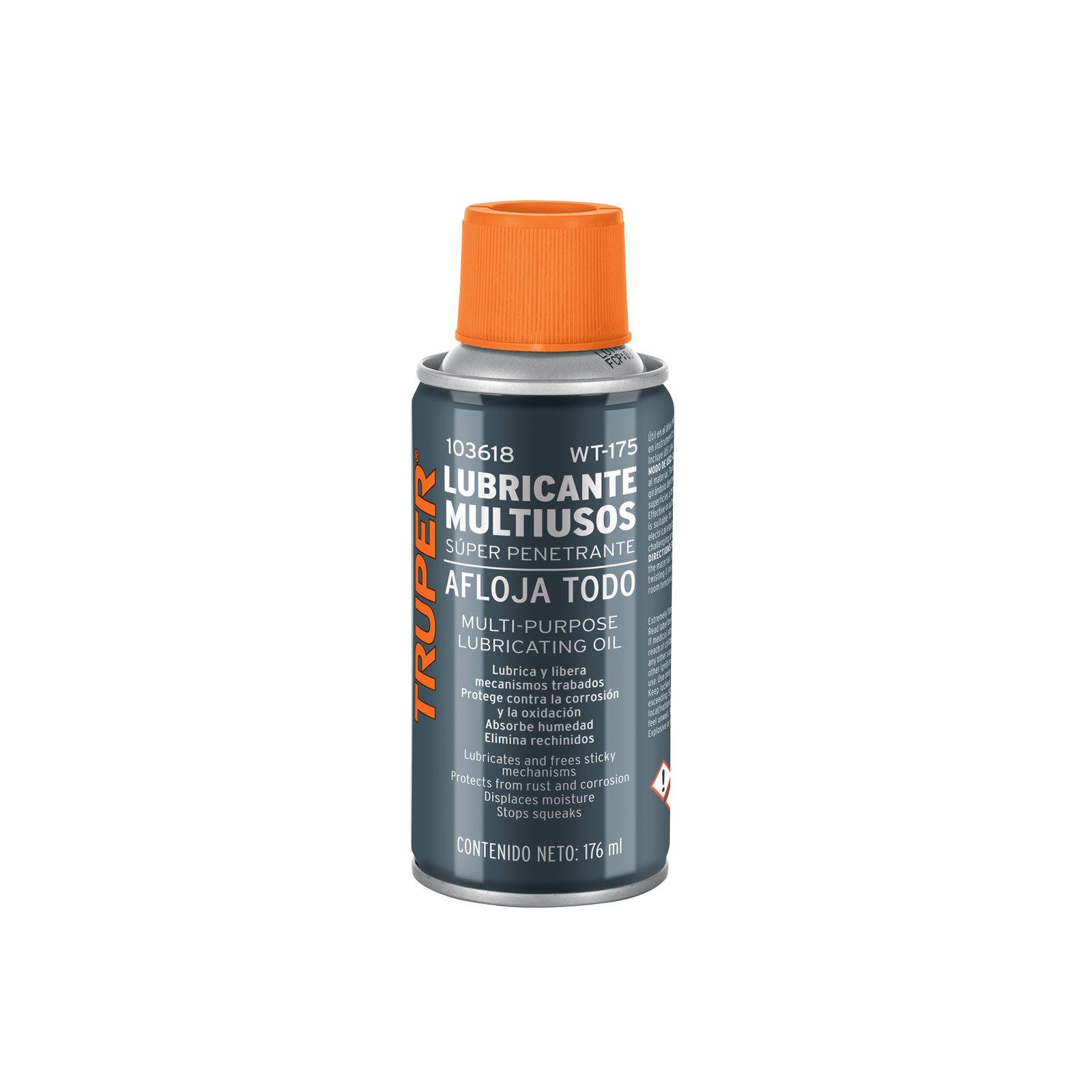 ACEITE MULTIUSOS EN AEROSOL, 176ML (6OZ), TRUPER (Truper)