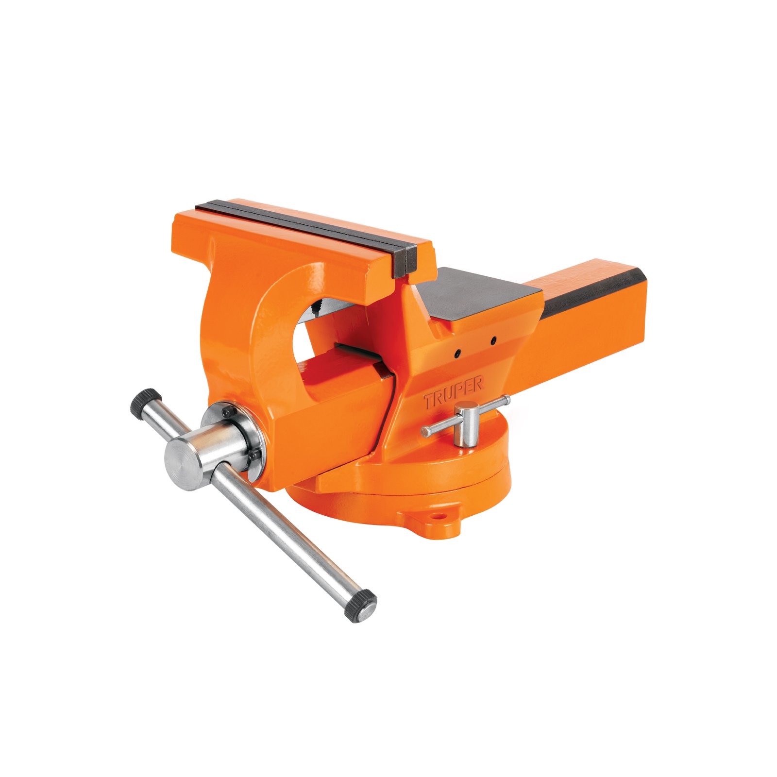 TORNILLO DE BANCO 8′ INDUSTRIAL DE HIERRO DÚCTIL, (Truper)