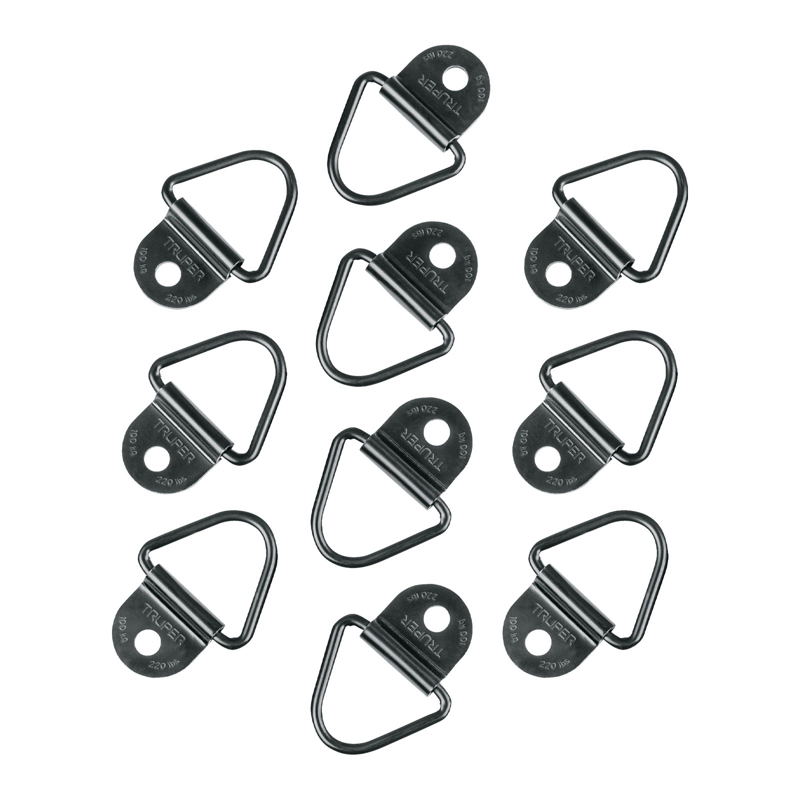 BLISTER CON 10 ANCLAJES PARA REDES DE CARGA DE 3.5 (Truper)