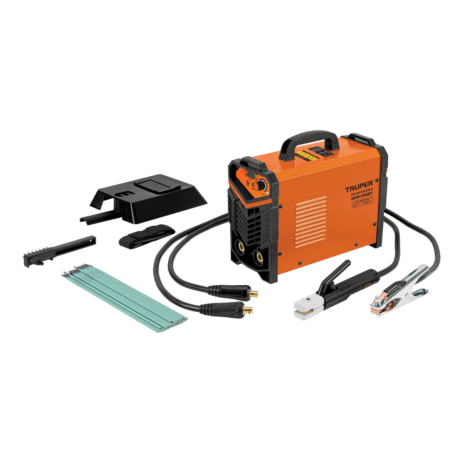 SOLDADORA INVERSORA 200A, BI-VOLTAJE 127/220V, TRU (Truper)