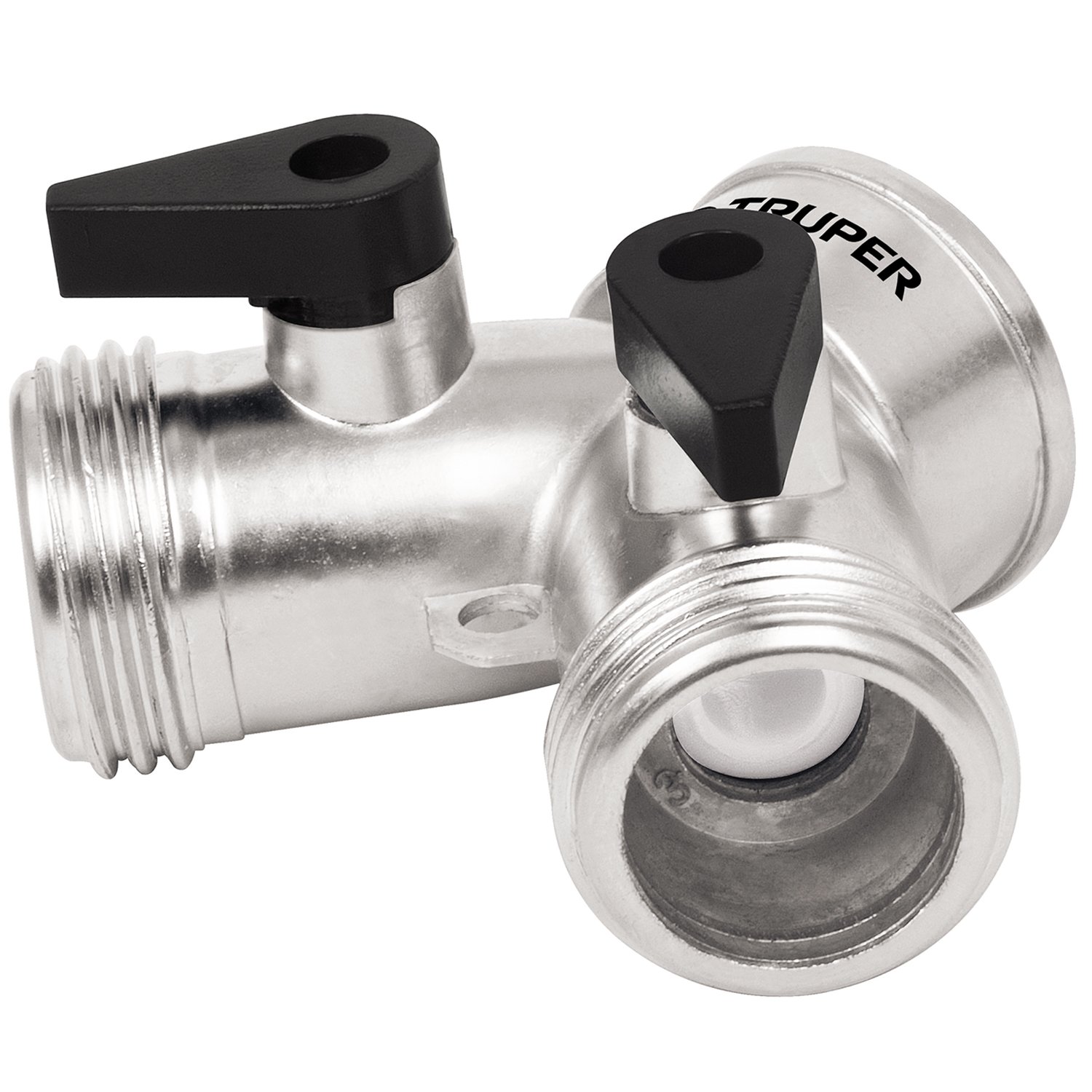 ADAPTADOR ‘Y’ PARA 2 MANGUERAS ZINC (Truper)