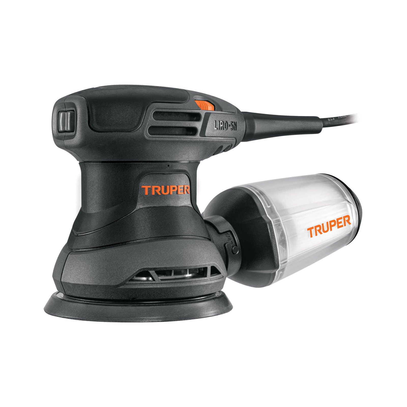 LIJADORA ROTO ORBITAL 5′, 260W, TRUPER INDUSTRIAL (Truper)