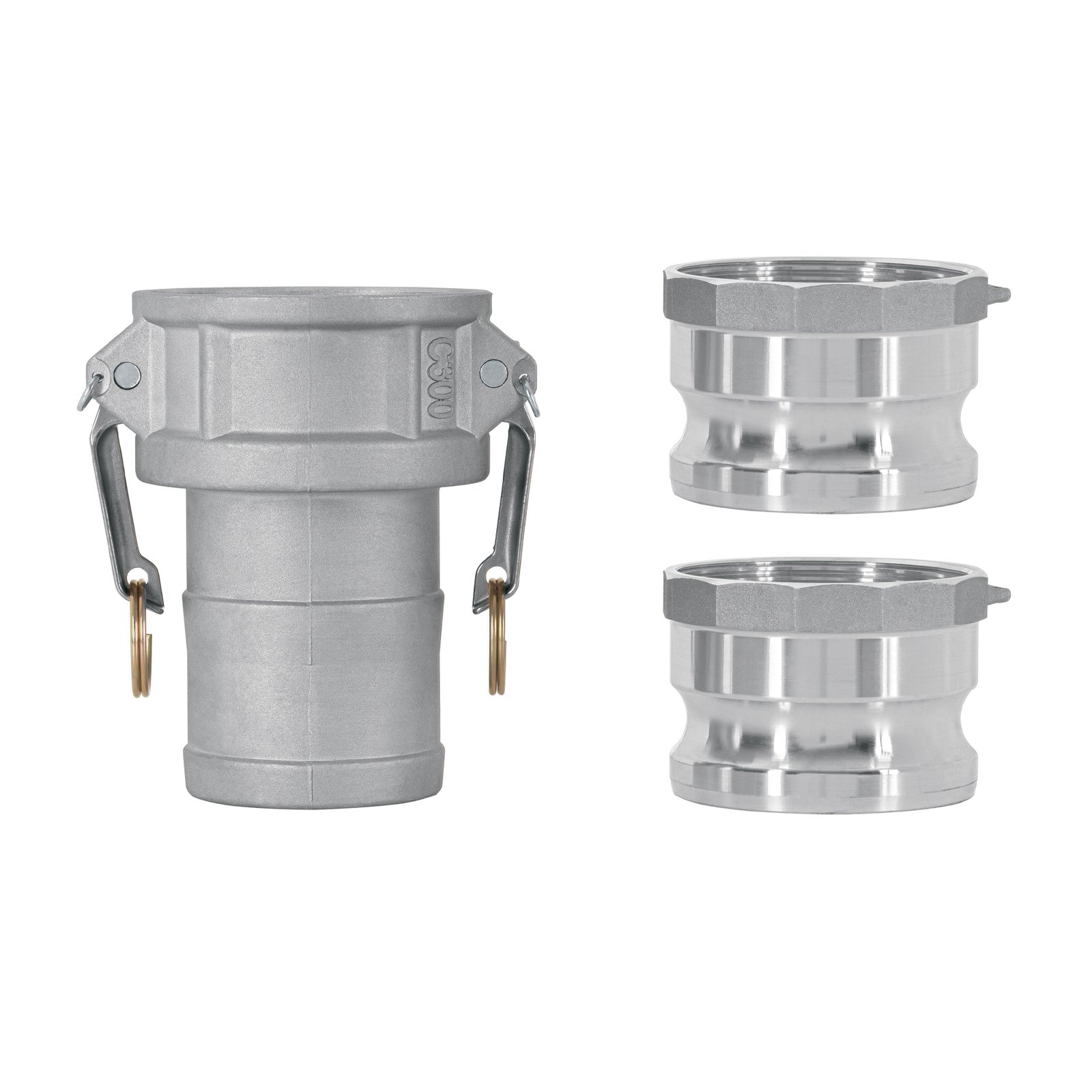 KIT DE CONEXIONES RÁPIDAS PARA MANGUERA 3′ PARA MO (Truper)