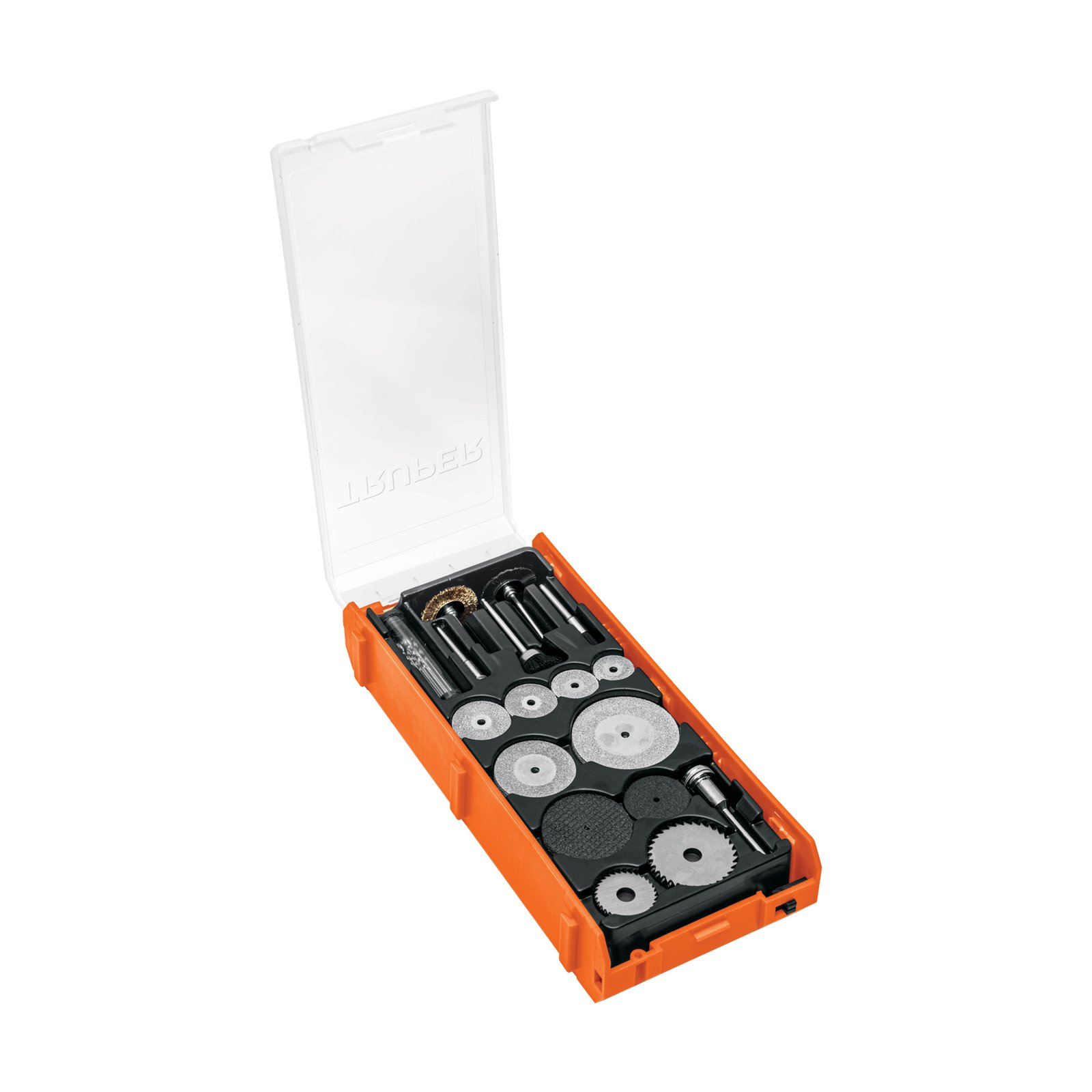 KIT DE ACCESORIOS PARA HERRAMIENTA ROTATIVA, 51 PZ (Truper)