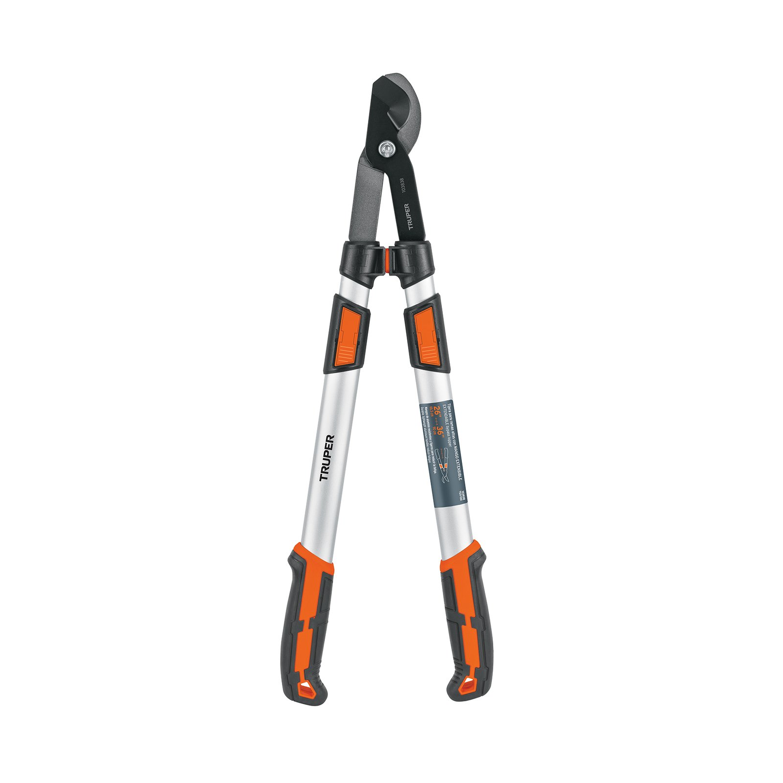 TIJERA PARA RAMAS ALTAS, MANGOS EXTENSIBLES, TRUPE (Truper)
