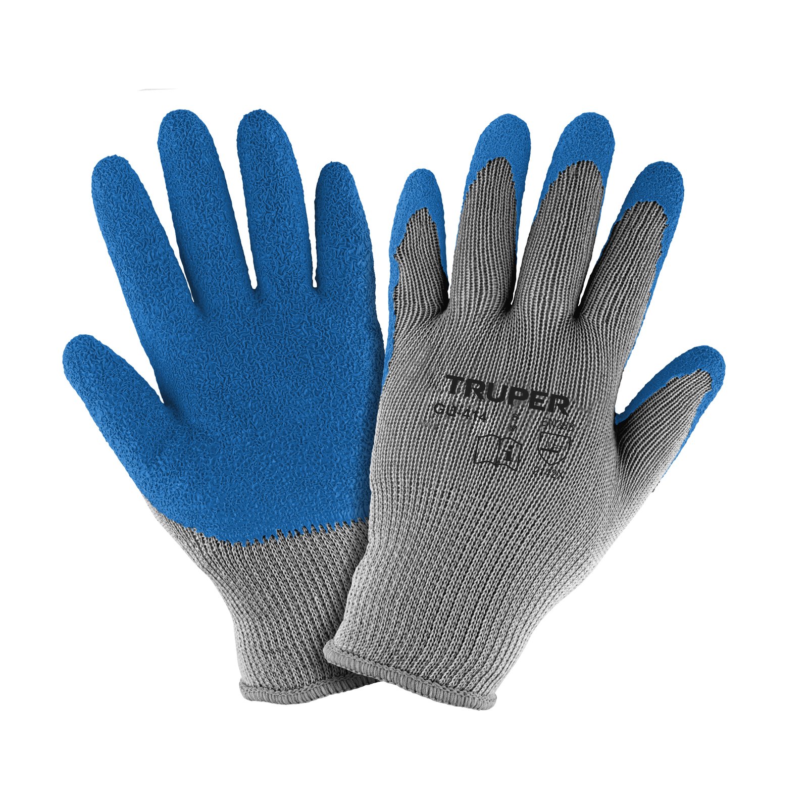 GUANTES DE POLIÉSTER RECUBIERTOS DE LATEX, XG, TRU (Truper)