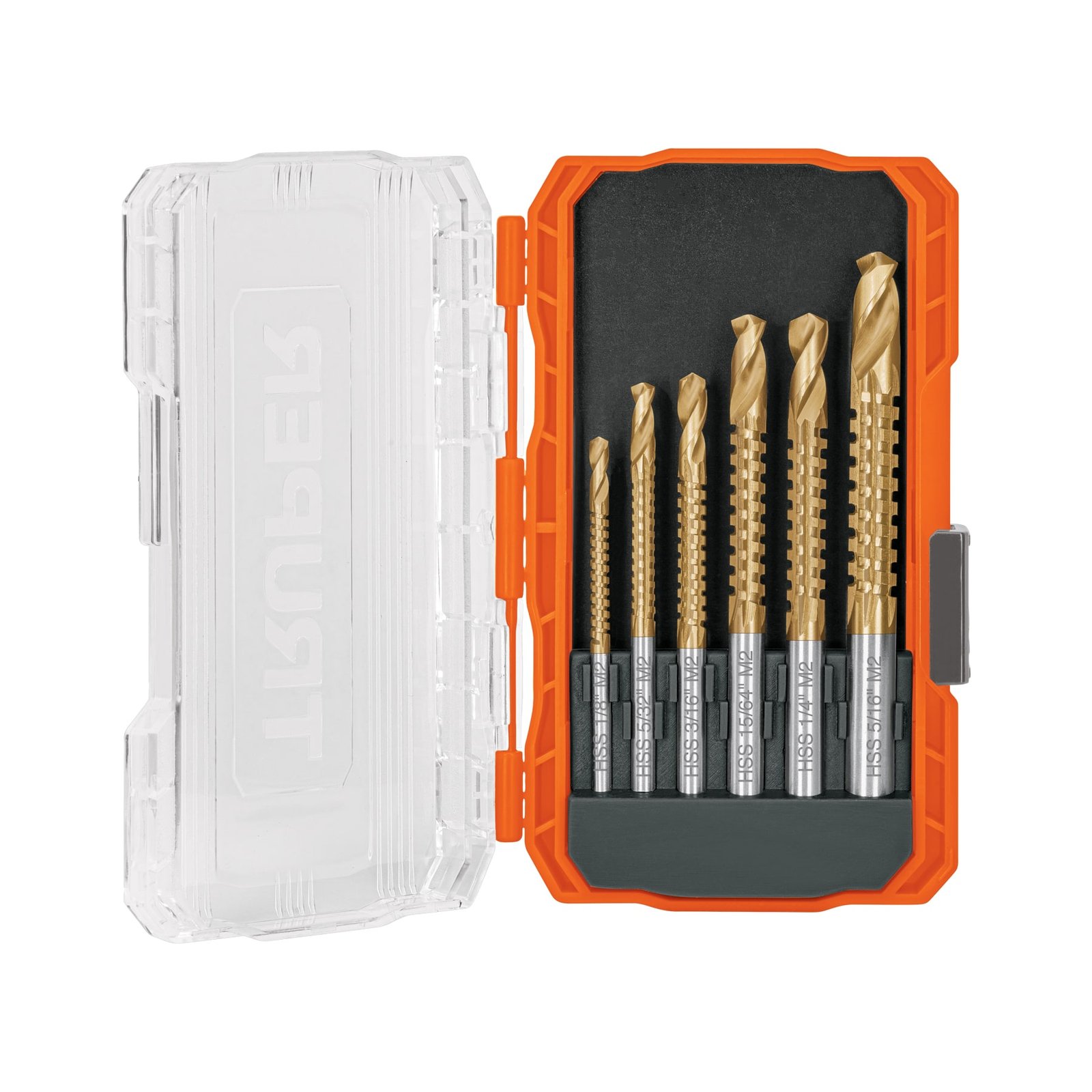 JUEGO DE 6 BROCAS HELICOIDALES CON SIERRA, TRUPER (Truper)